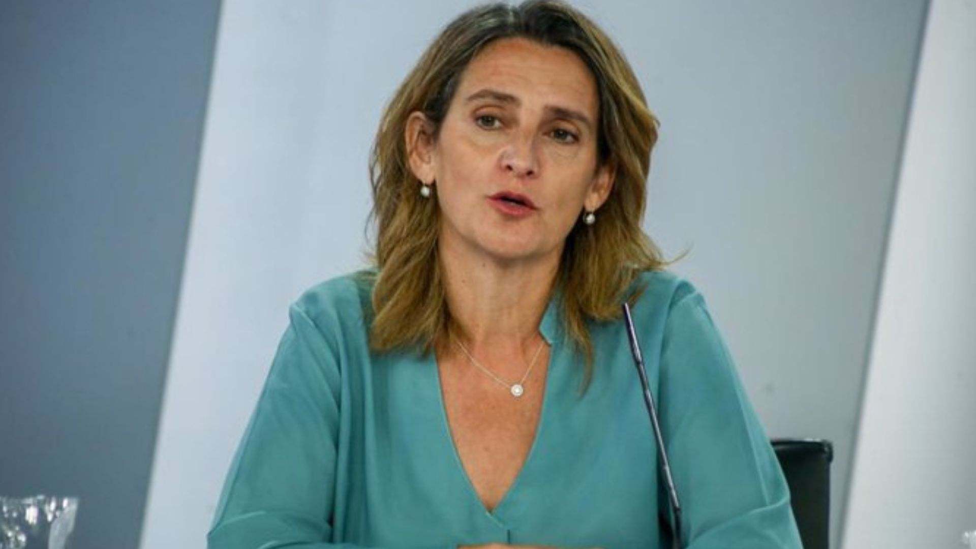 La vicepresidenta tercera y ministra para la Transición Ecológica y Reto Demográfico, Teresa Ribera