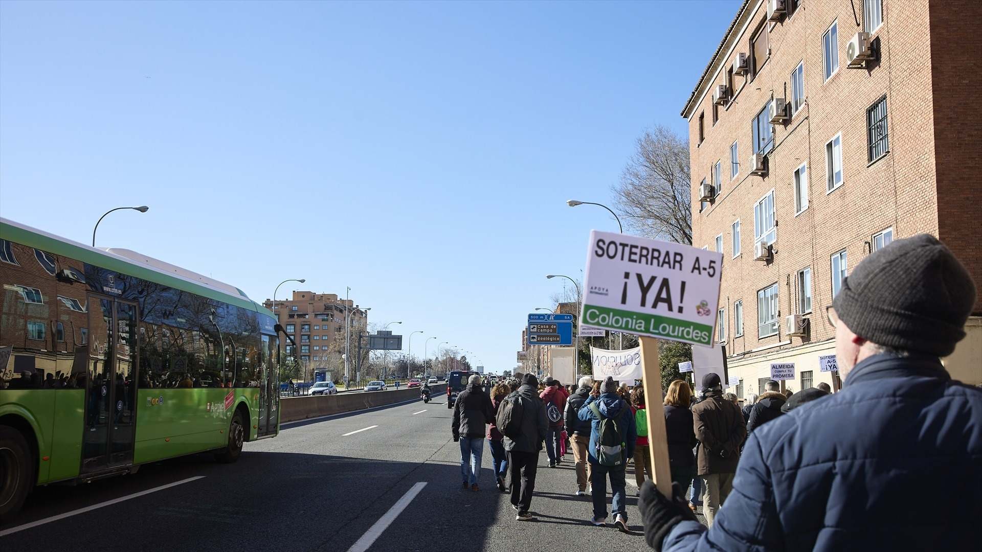 A5 autovía extremadura soterramiento