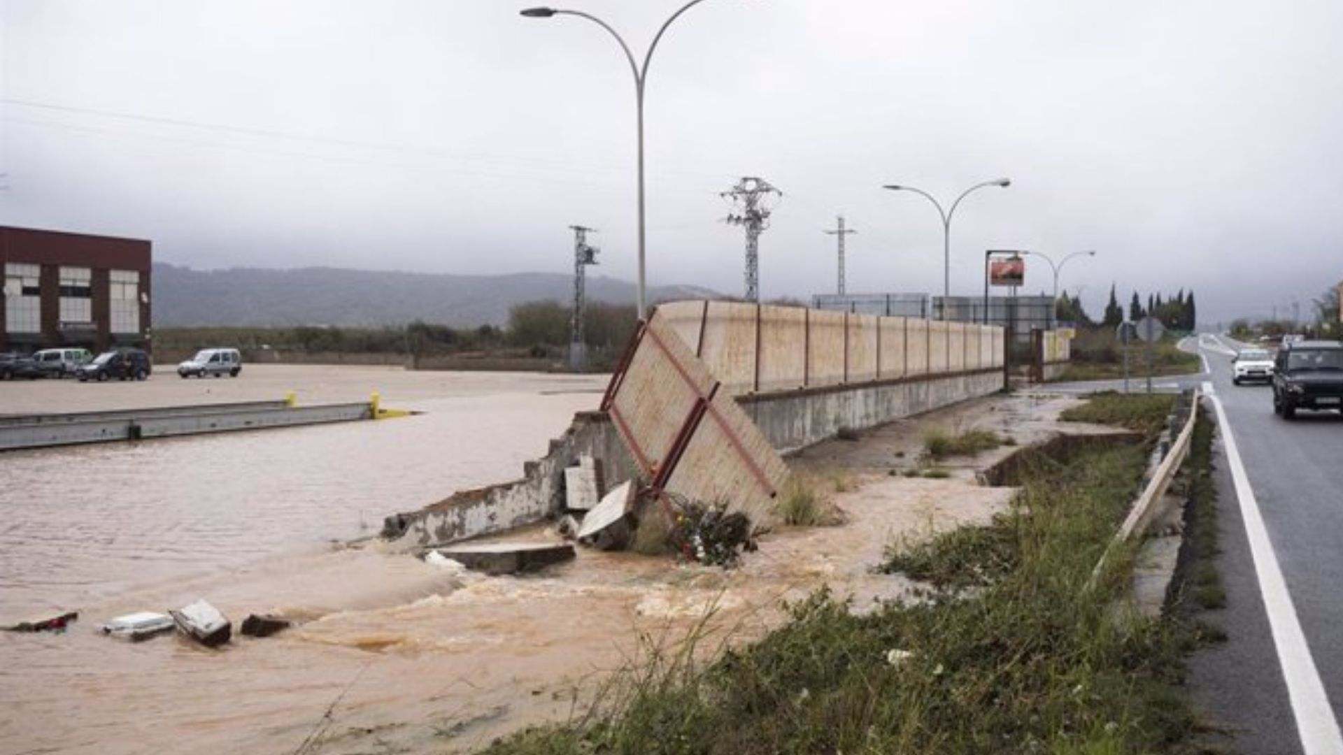 Una de las zonas más afectadas por la DANA