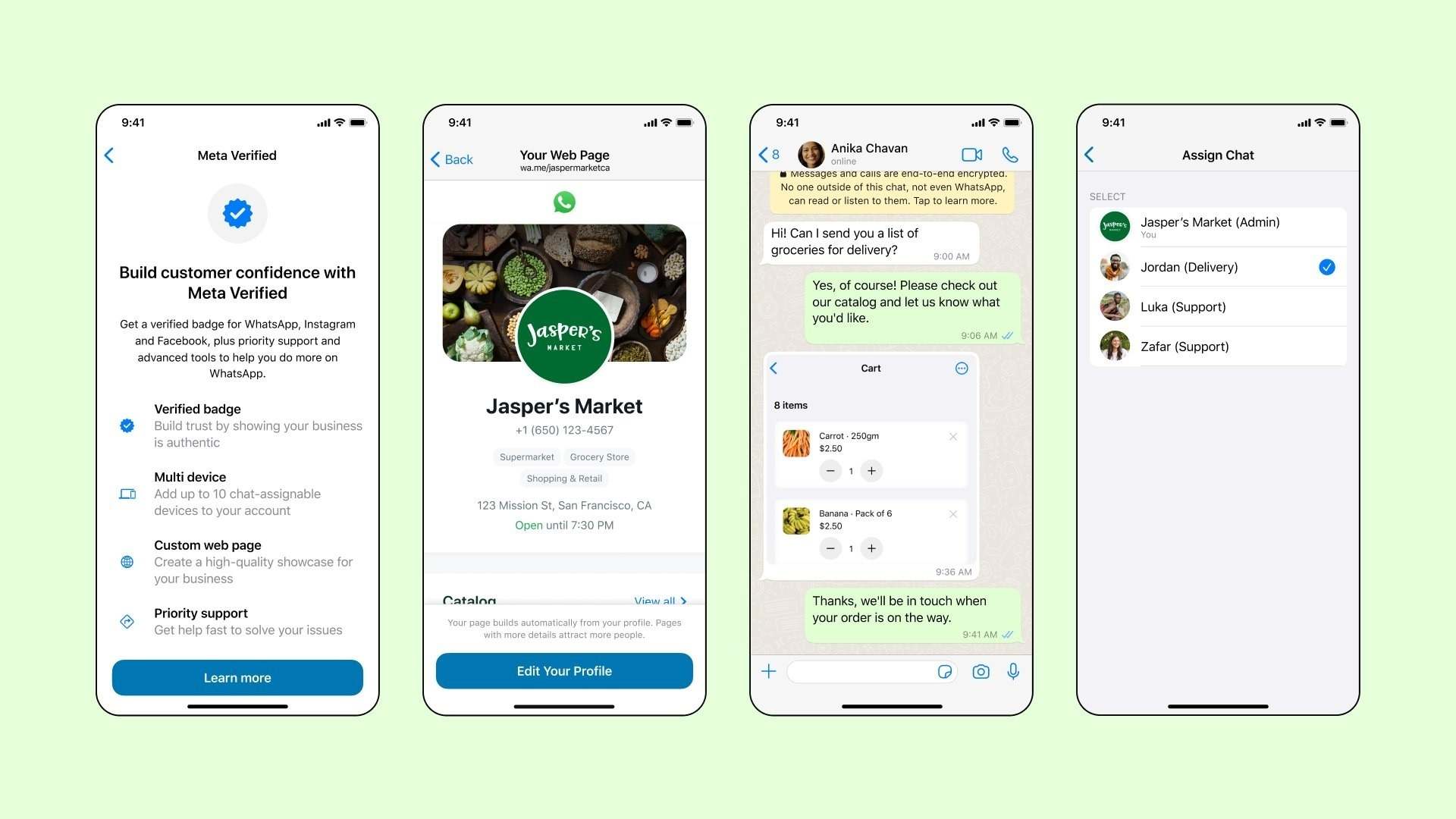 WhatsApp Business lanza la verificación de canales