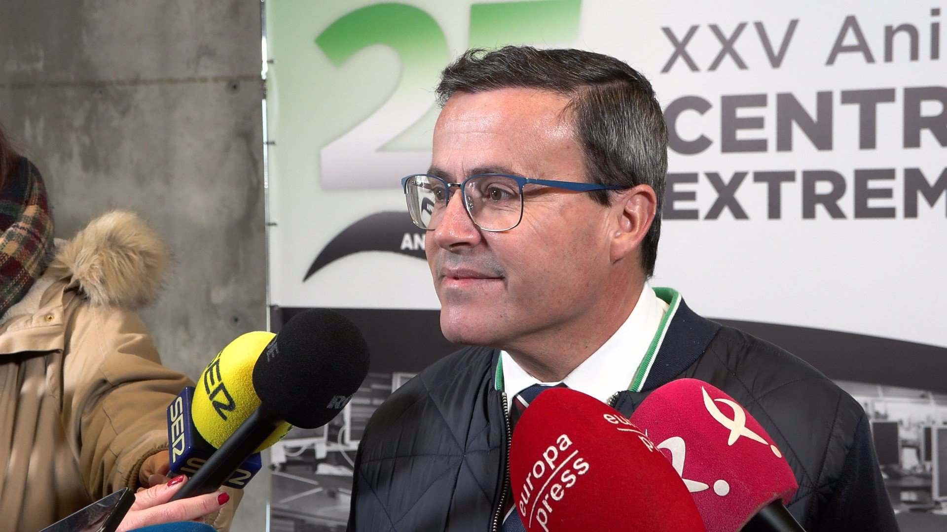 Miguel Ángel Gallardo, secretario general del PSOE de Extremadura