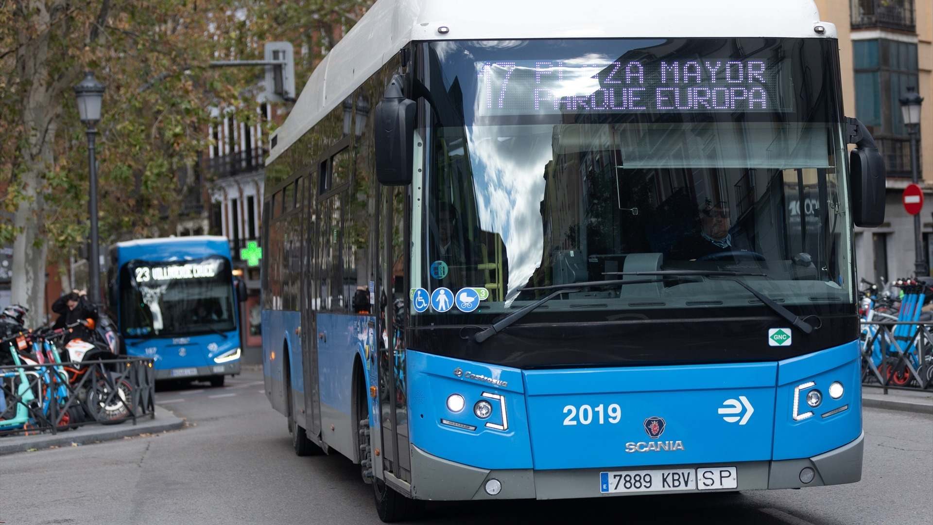 Autobús de la EMT Madrid