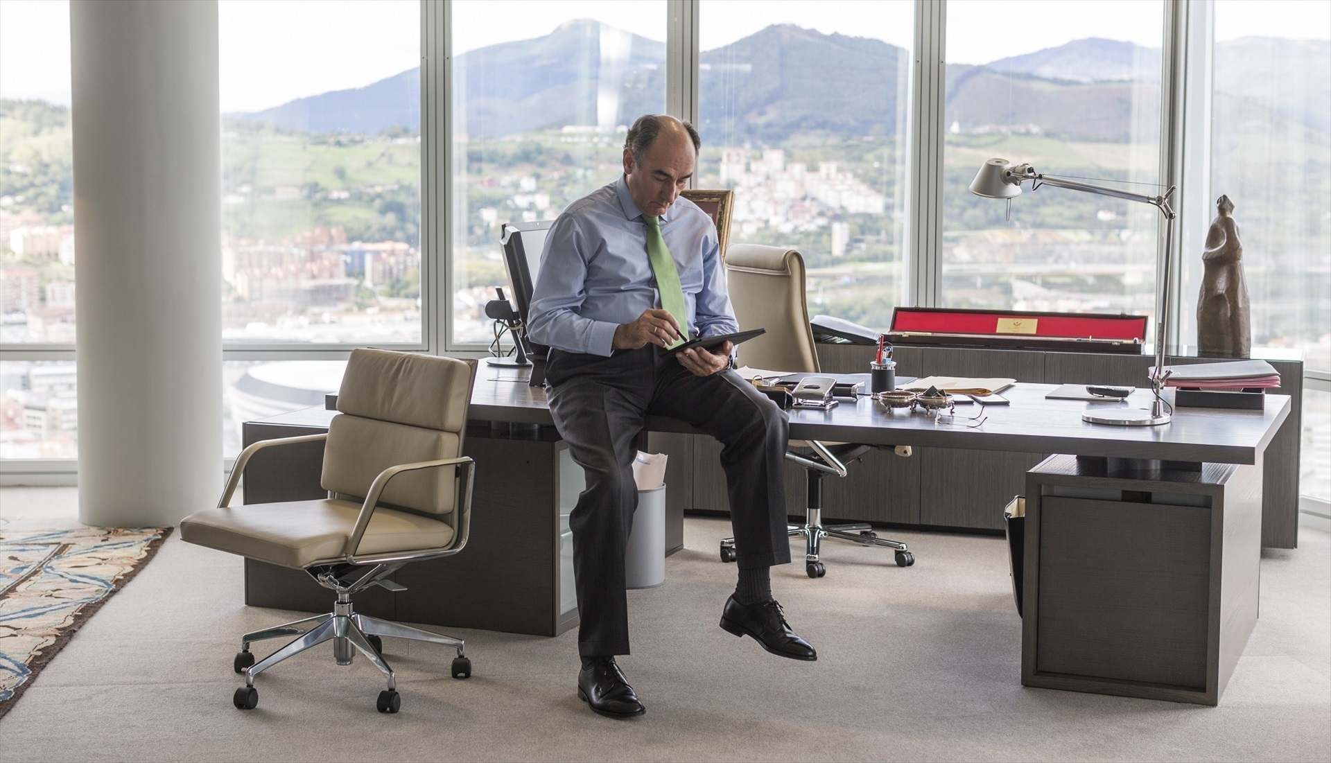 El presidente de Iberdrola, Ignacio Sánchez Galán. Europa Press