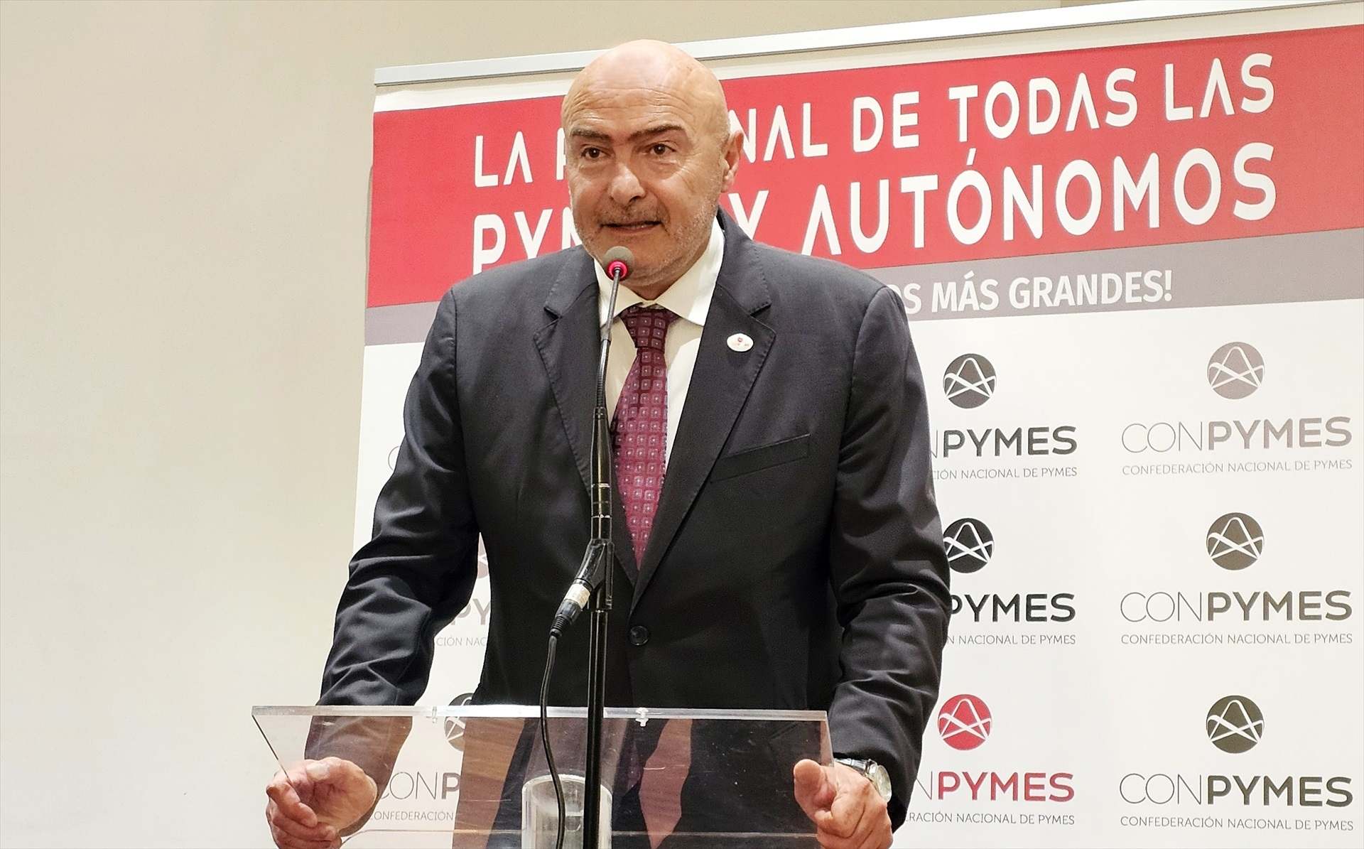 El presidente de Conpymes, José María Torres.