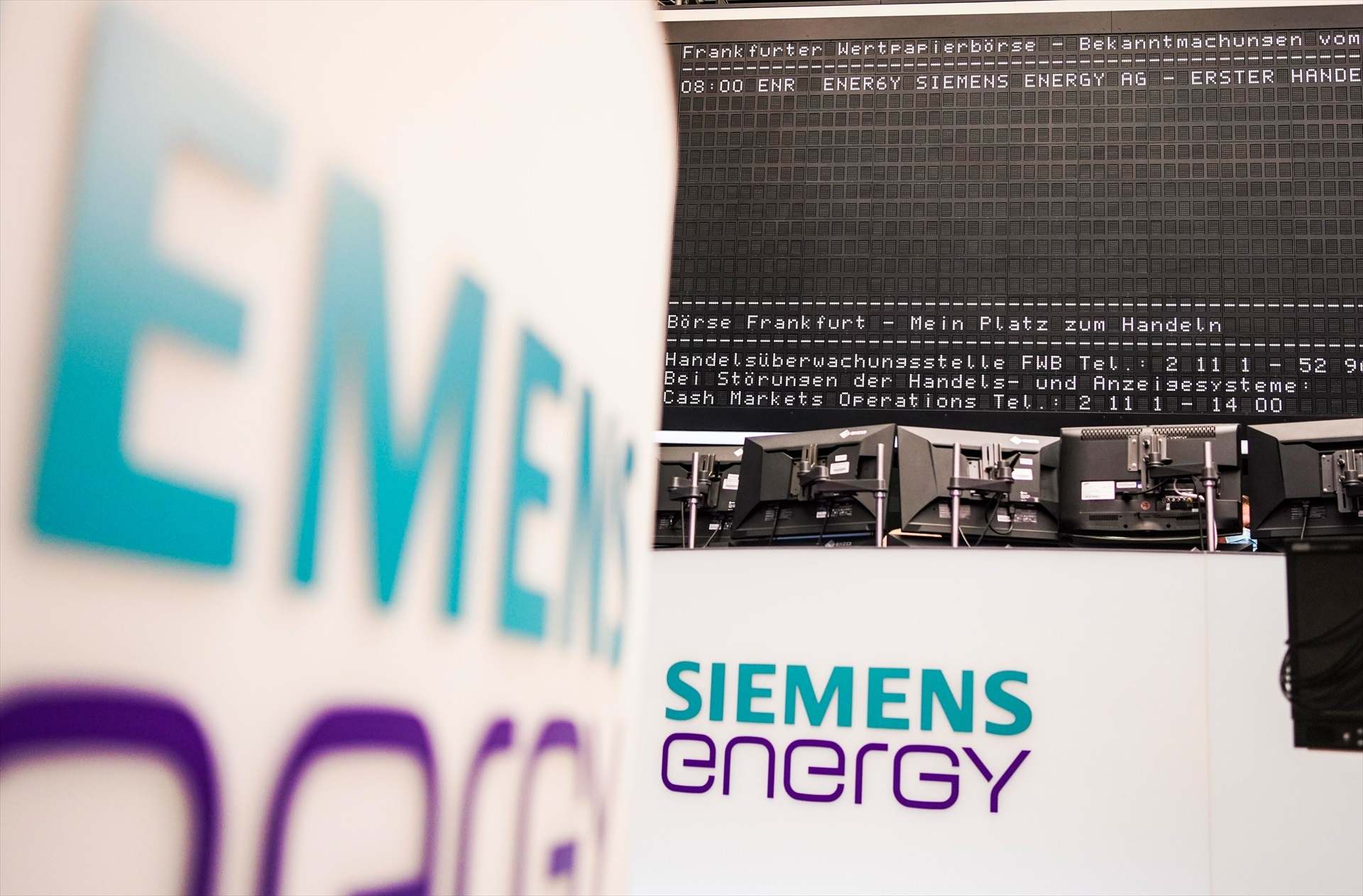 Logo de Siemens Energy. /Europa Press