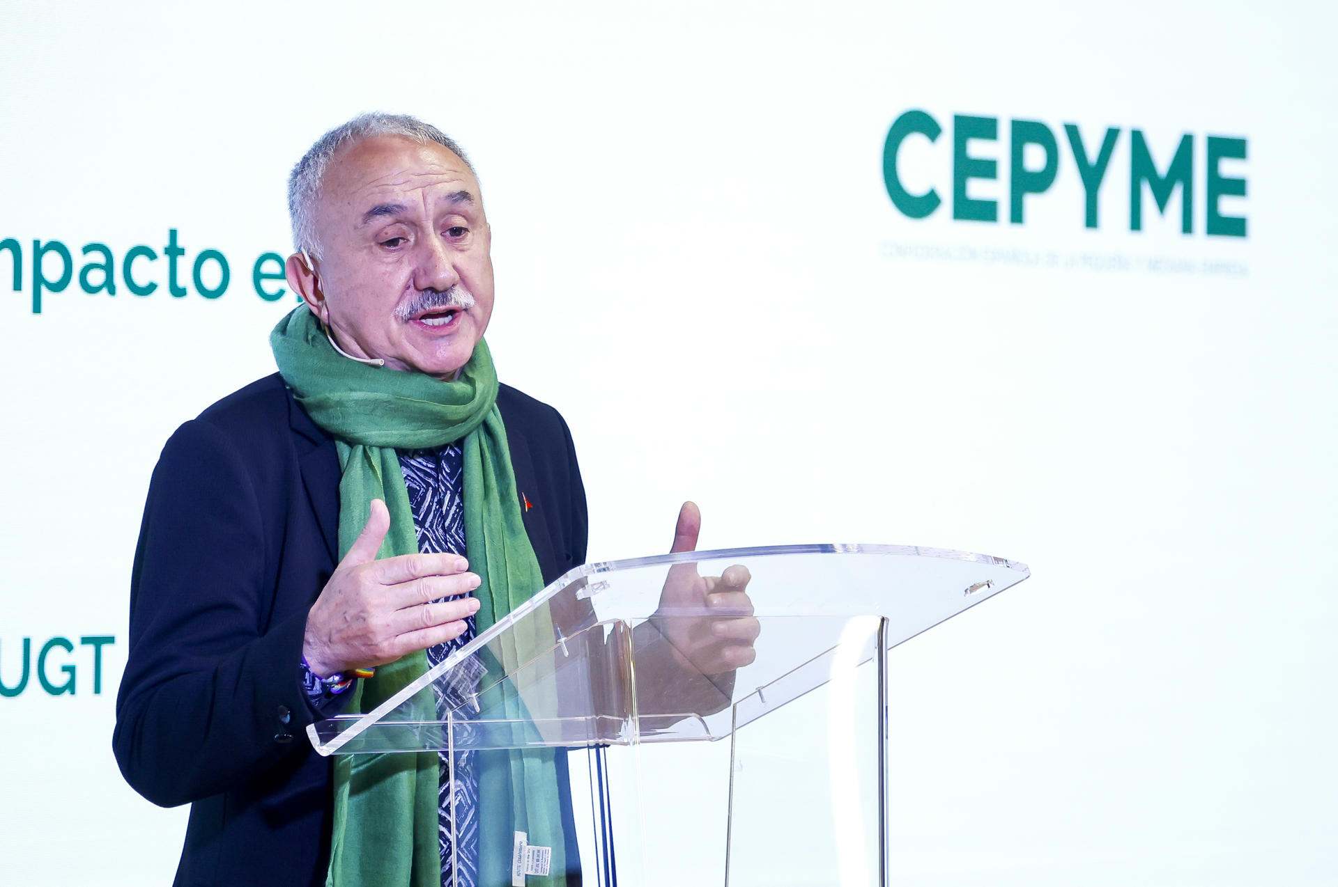 El secretario general de UGT, Pepe Álvarez.