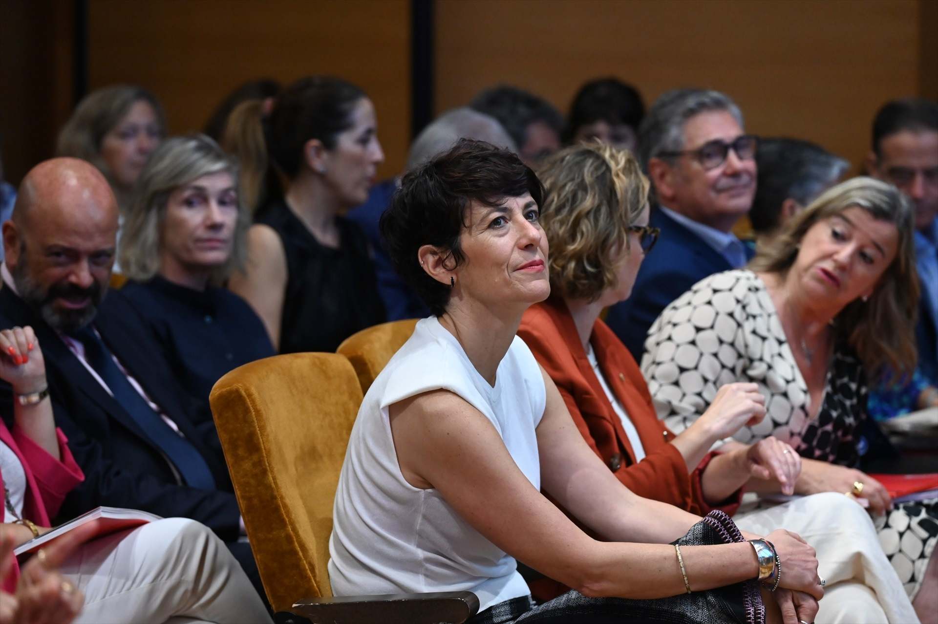 La ministra de Seguridad Social, Elma Saiz. Europa Press.
