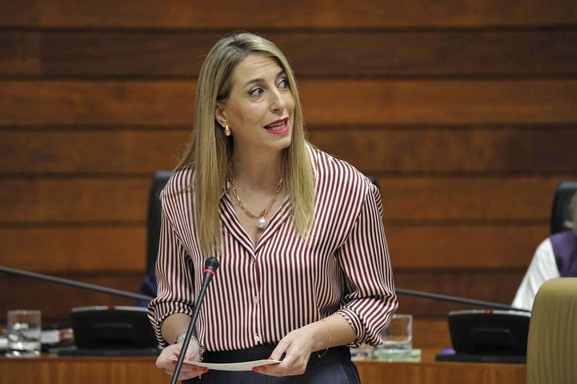 María Guardiola, presidenta de la Junta de Extremadura