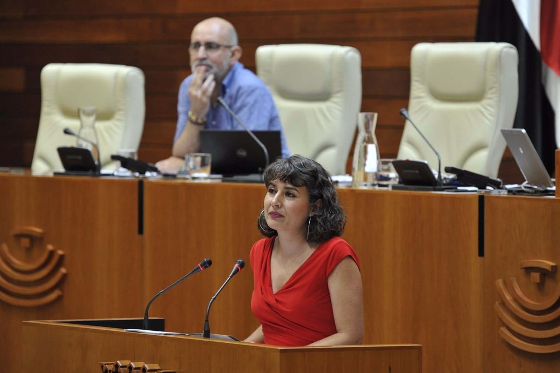 Irene de Miguel, portavoz de Unidas por Extremadura