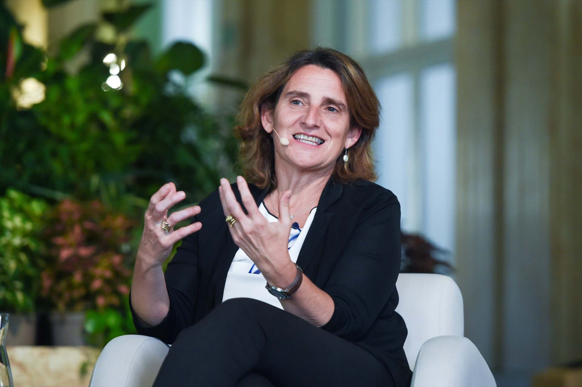 La vicepresidenta tercera y ministra de Transición Ecológica, Teresa Ribera. Europa Press