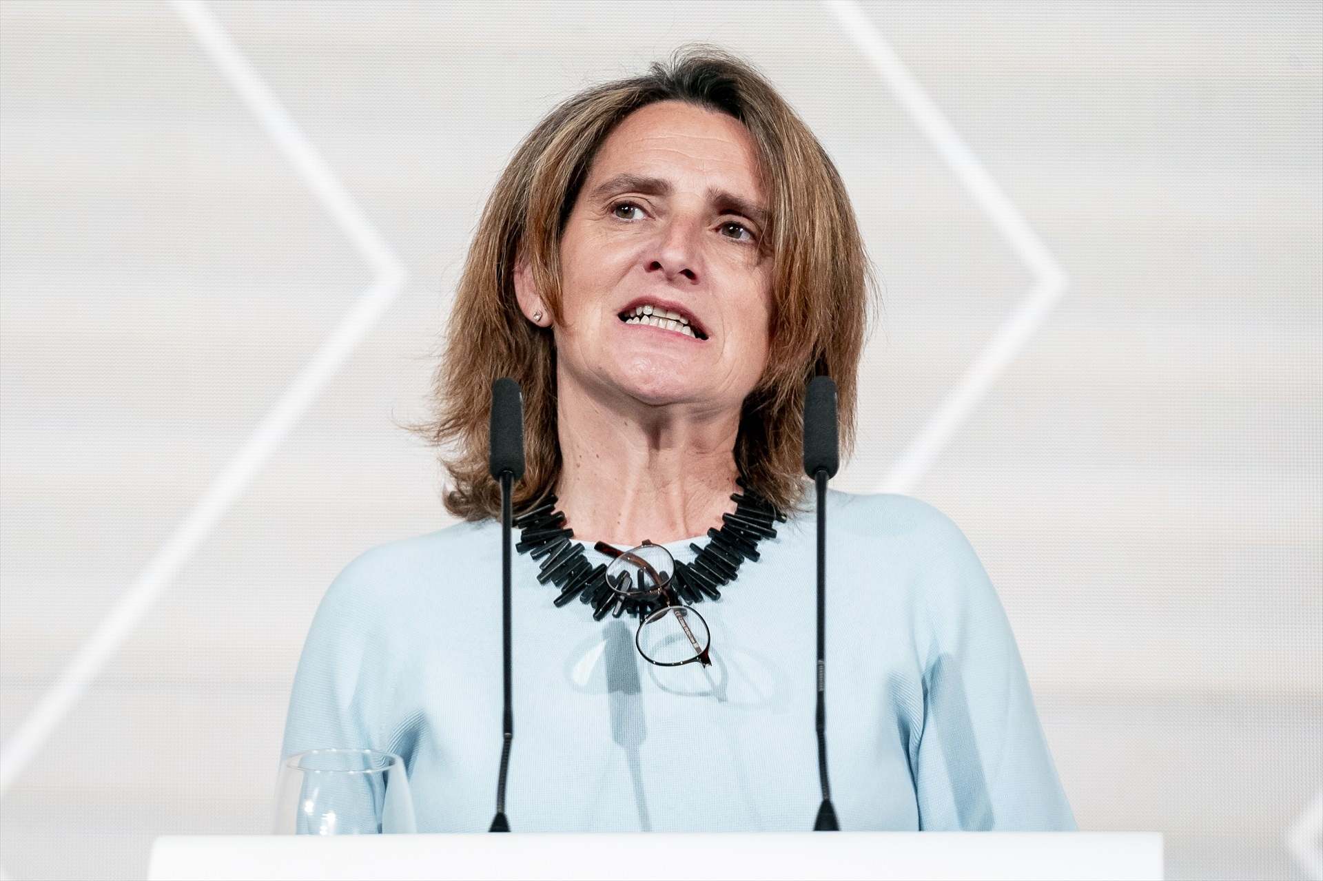 La vicepresidenta tercera y ministra para la Transición Ecológica y el Reto Demográfico, Teresa Ribera. Europa Press