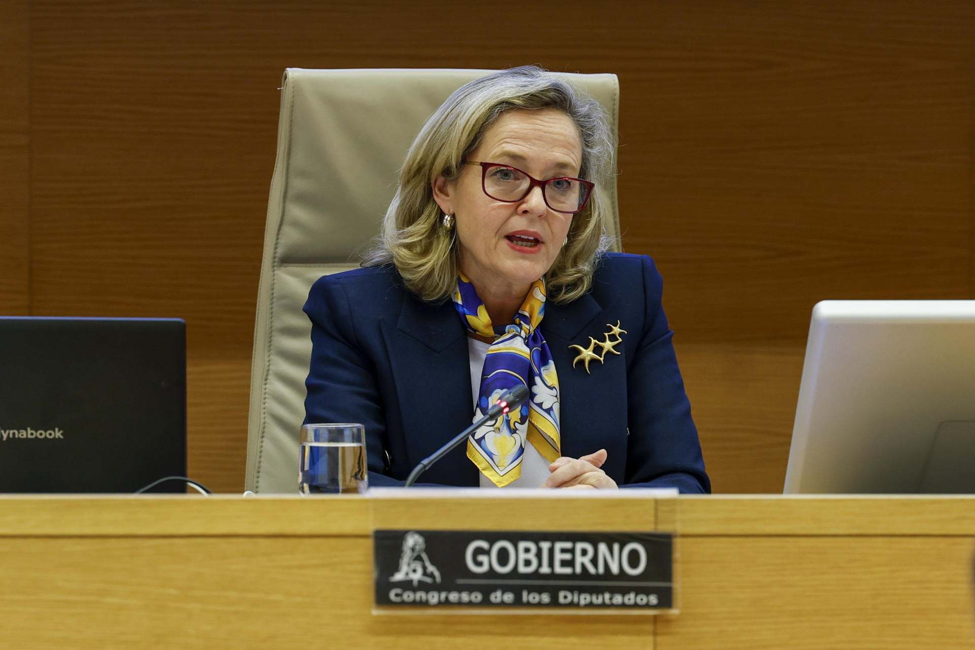 La vicepresidenta primera, Nadia Calviño