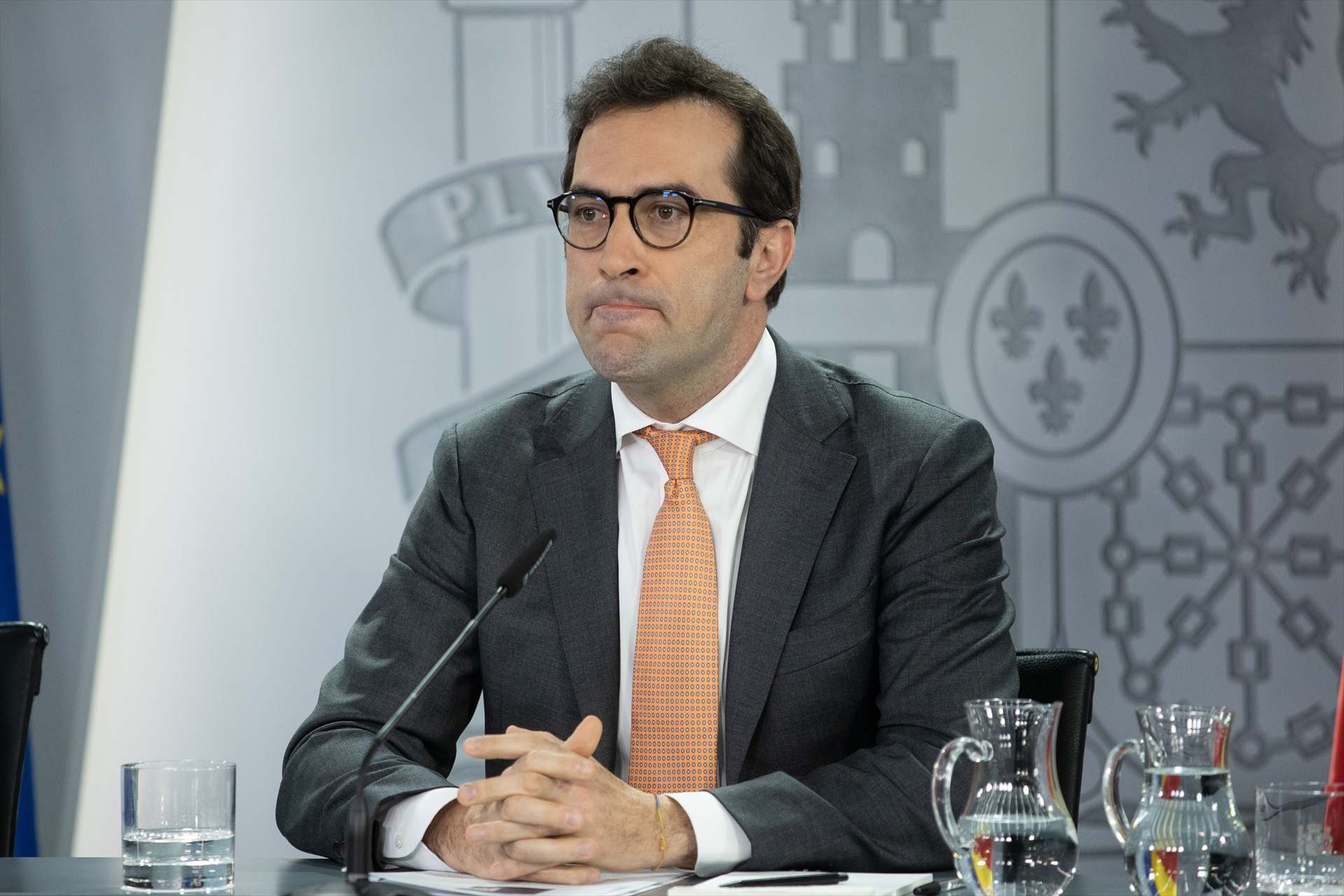 El ministro de Economía, Comercio y Empresa, Carlos Cuerpo. Europa Press.