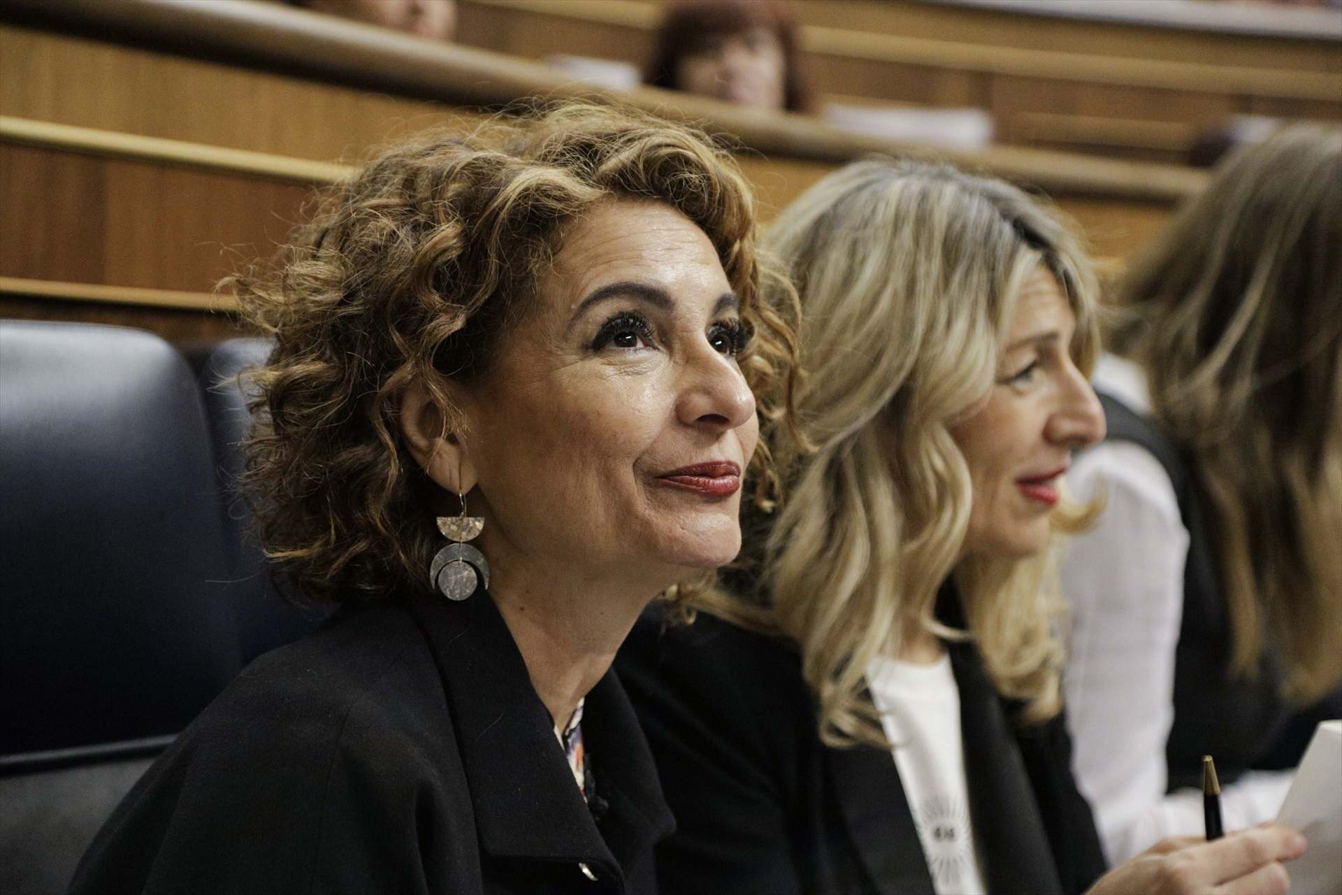 La vicepresidenta primera del Gobierno y ministra de Hacienda, María Jesús Montero.