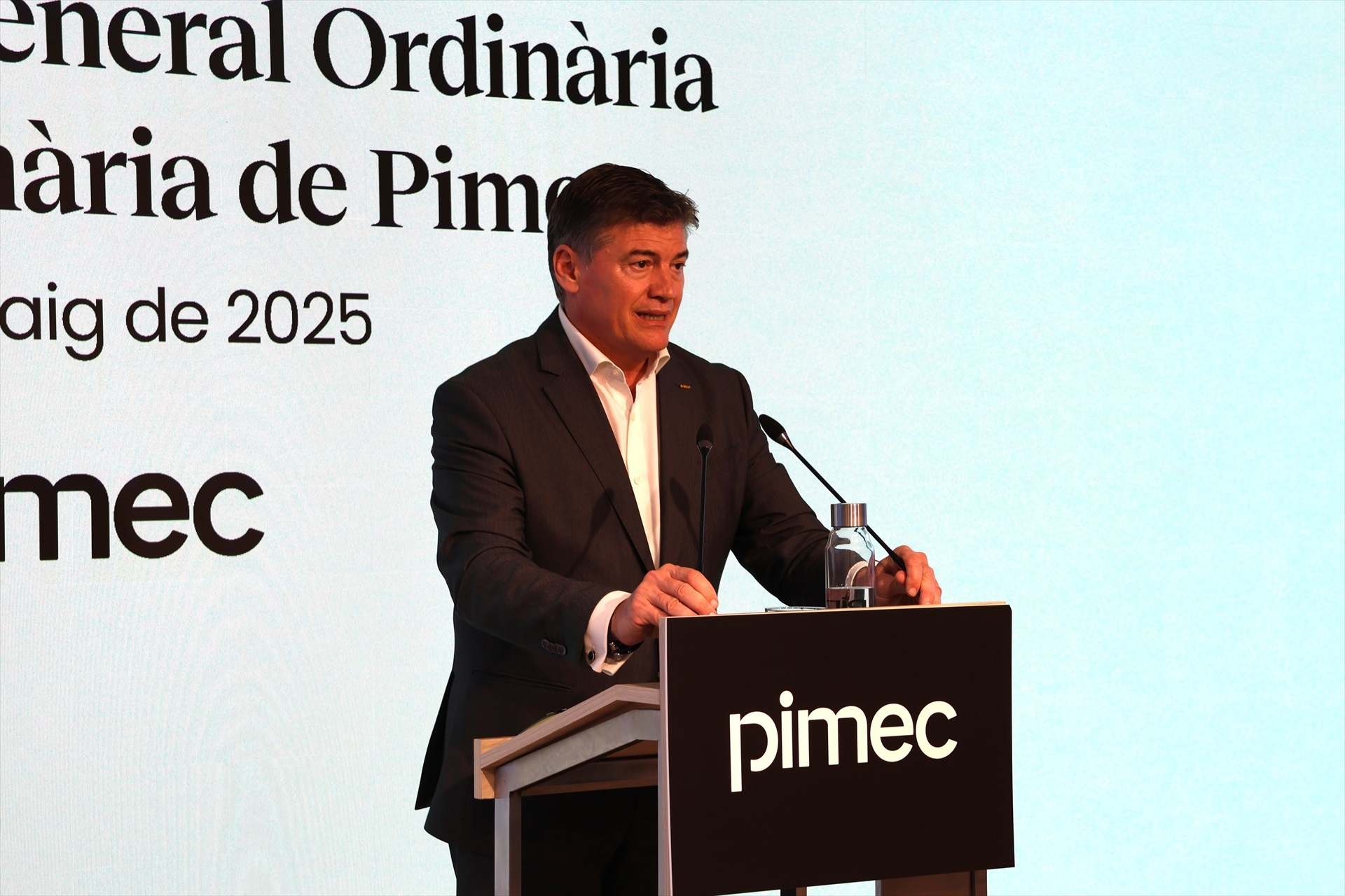 El presidente de Pimec, Antoni Cañete.