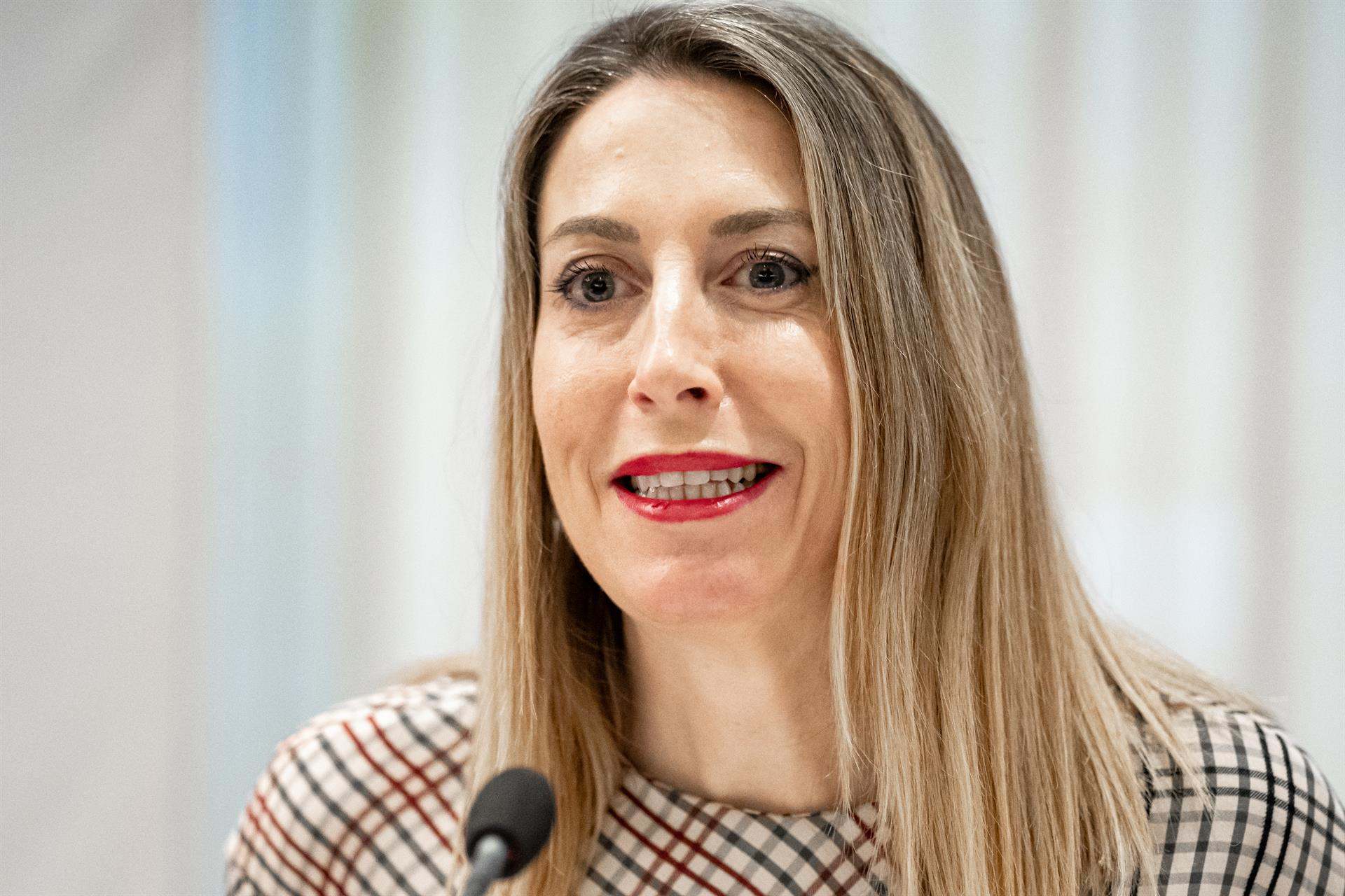 Archivo - Imagen de archivo de la presidenta de la Junta de Extremadura, María Guardiola
