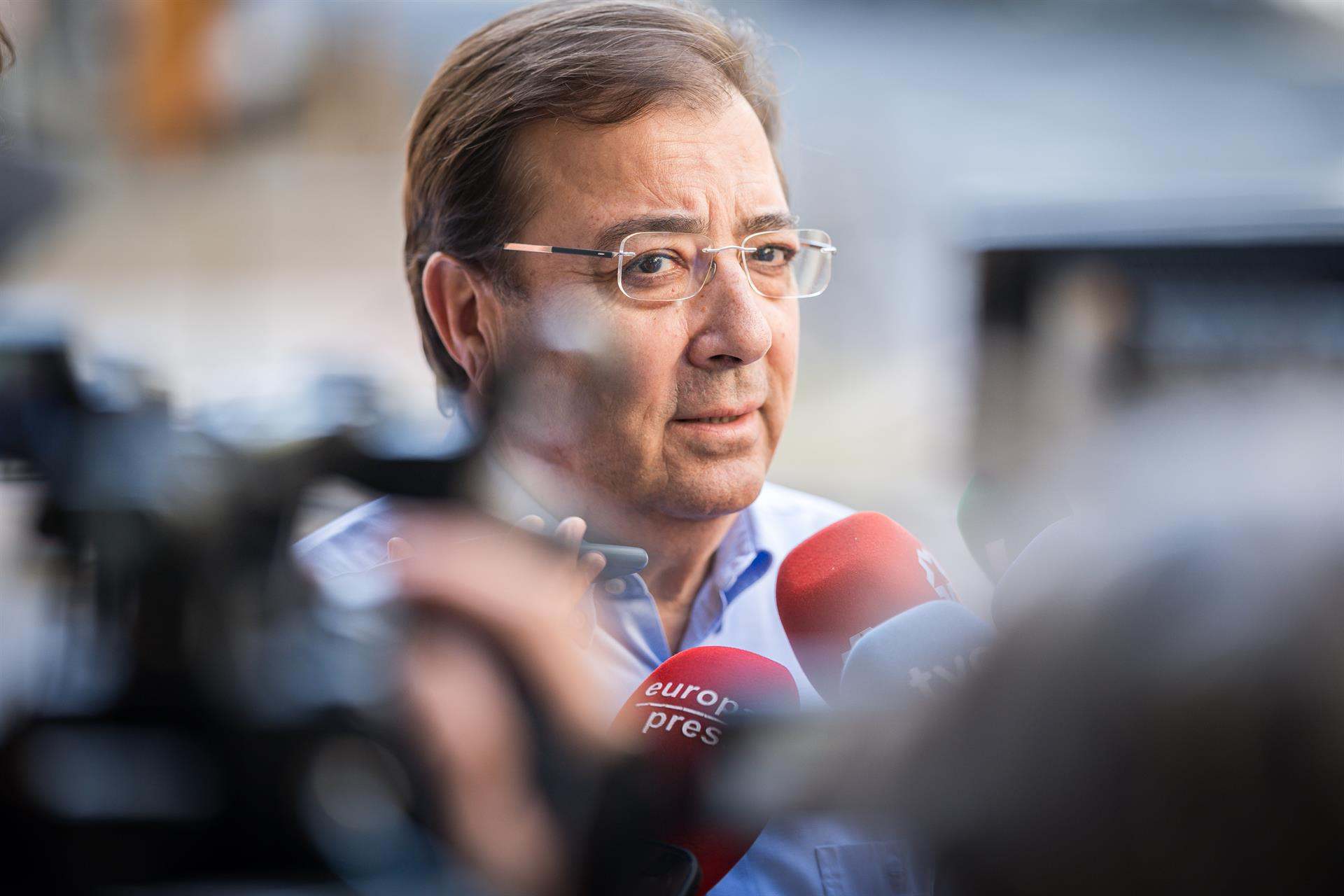 Archivo - Imagen de archivo del expresidente de la Junta y exsecretario general del PSOE de Extremadura Guillermo Fernández Vara - Diego Radamés - Europa Press