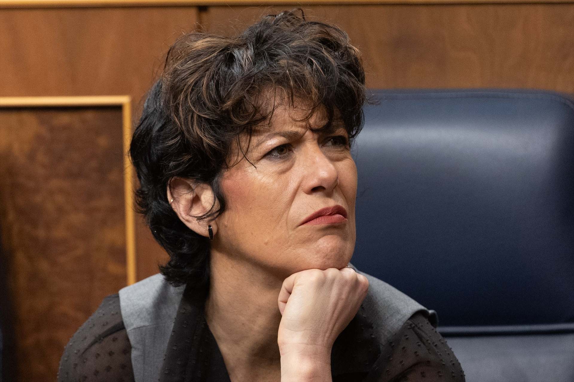 La ministra de Seguridad Social, Elma Saiz. Europa Press.