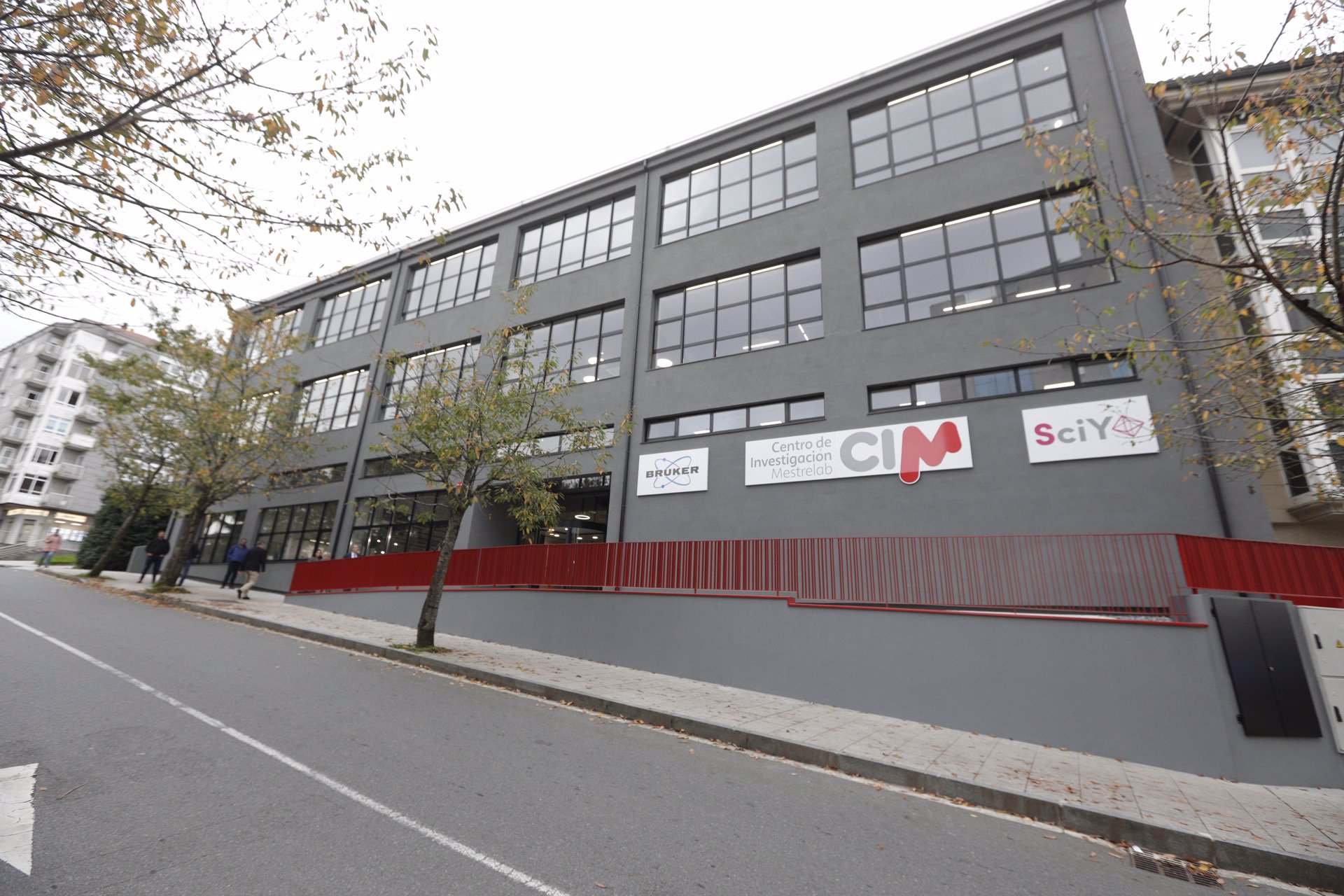 Edificio nuevo de Mestrelab ubicado en Santiago de Compostela