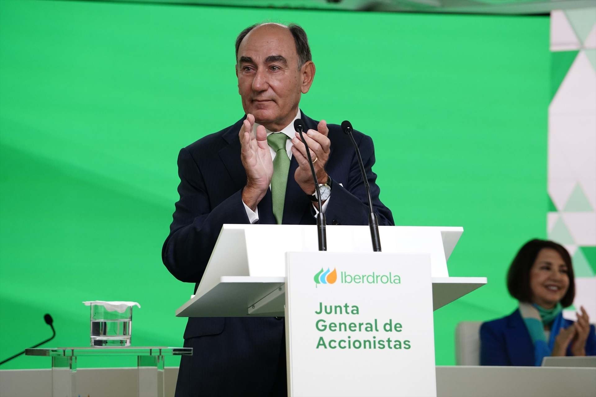 El presidente de Iberdrola, Ignacio Sánchez Galán. Europa Press
