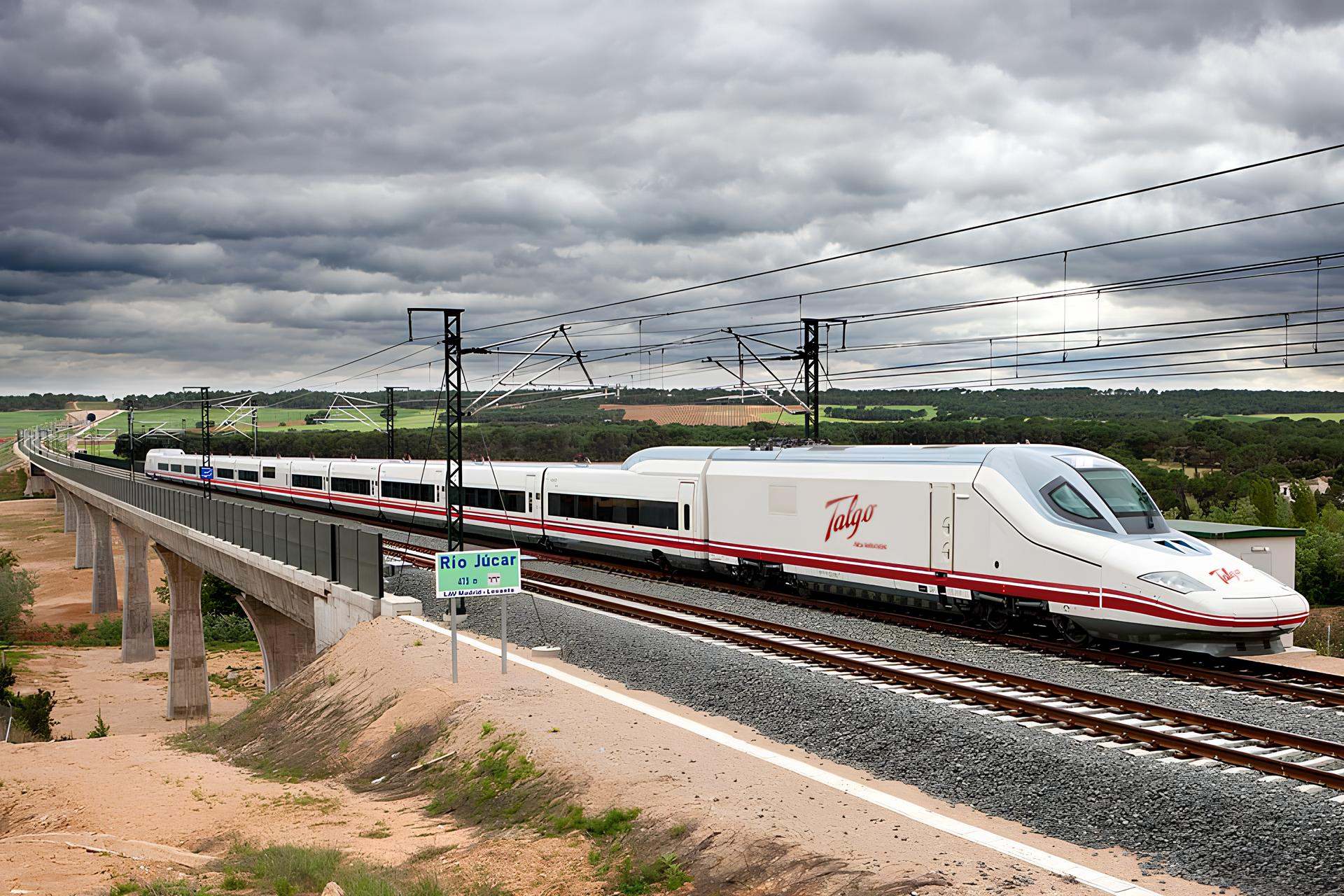 Tren Talgo 350 diseñado para Renfe. / Talgo