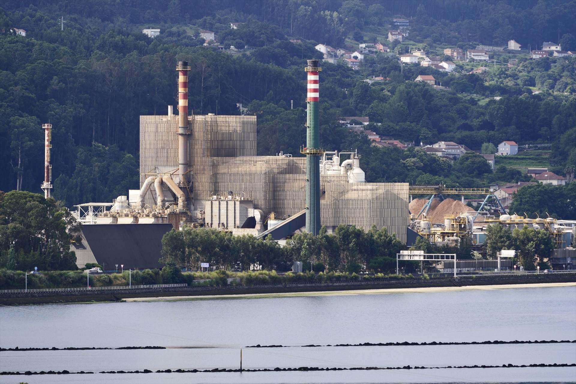 Una planta de Ence. EUROPA PRESS