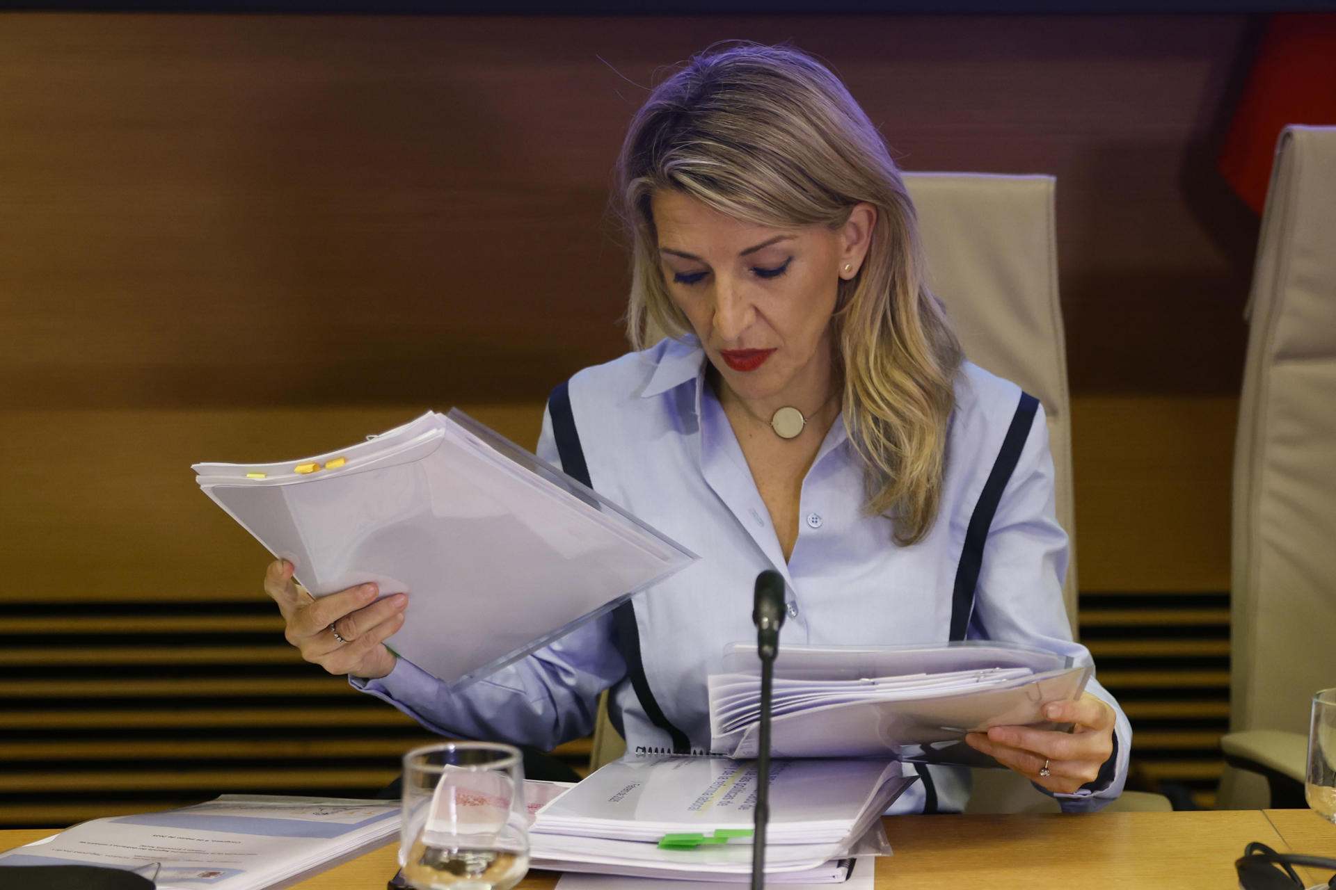 La ministra de Trabajo, Yolanda Díaz.