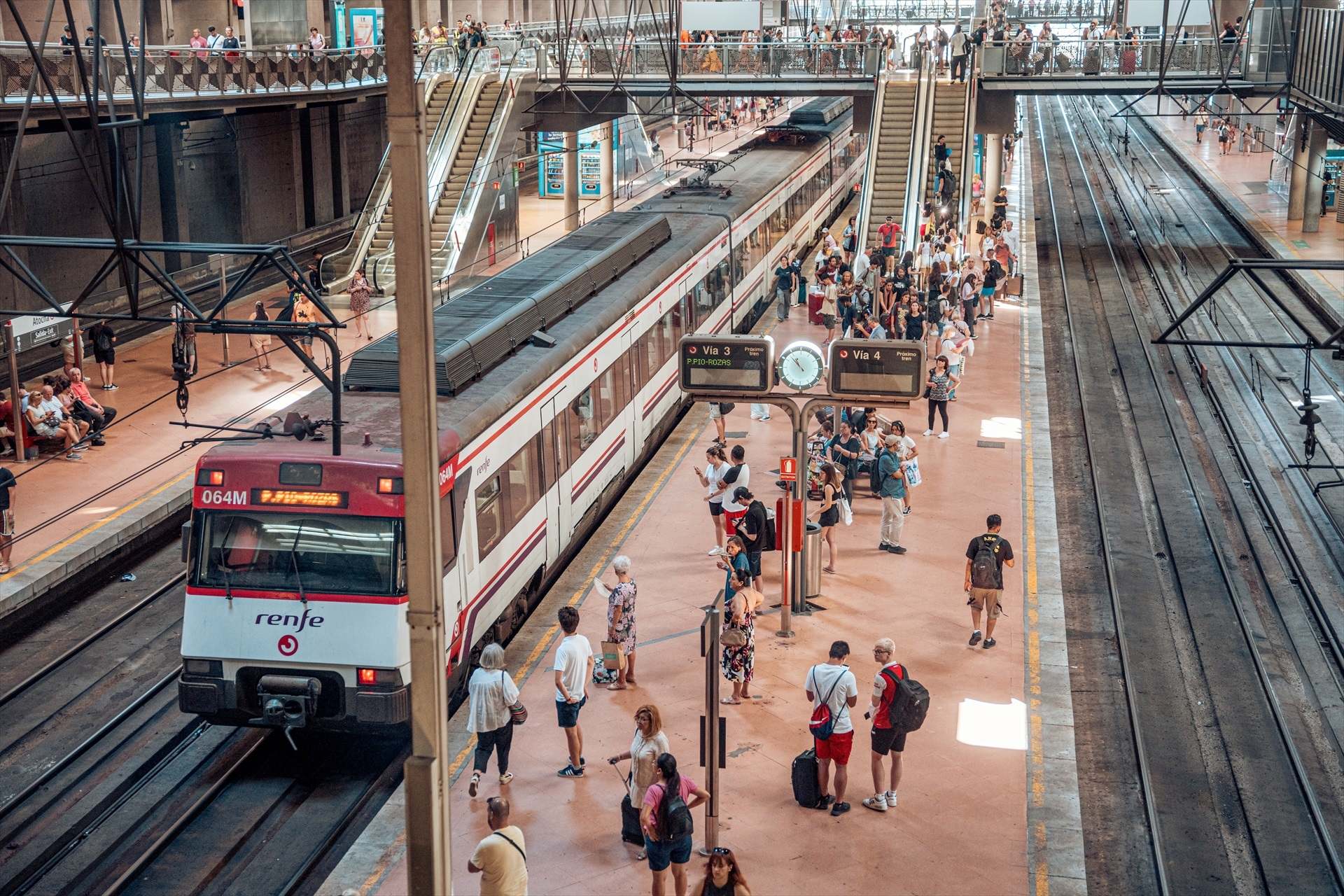 Atocha, estación de Cercanías Renfe en Madrid. / Foto: EP