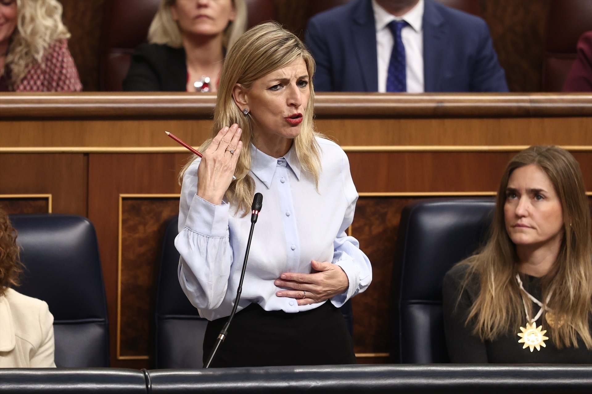 La ministra de Trabajo, Yolanda Díaz.