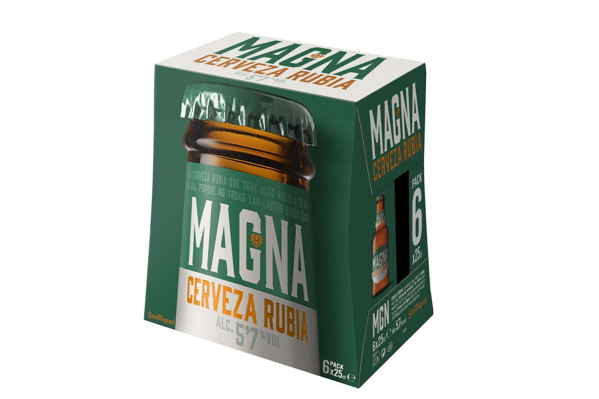 Una caja de Magna