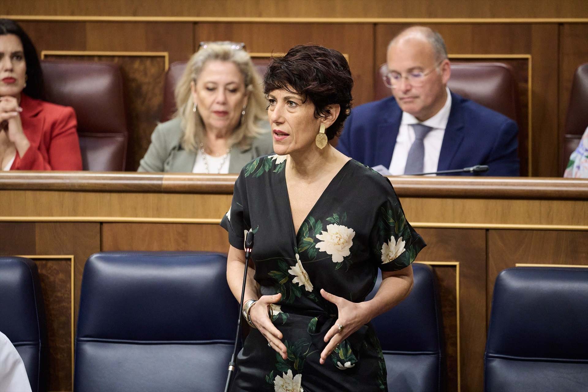 La ministra de Inclusión, Seguridad Social y Migraciones, Elma Saiz.
