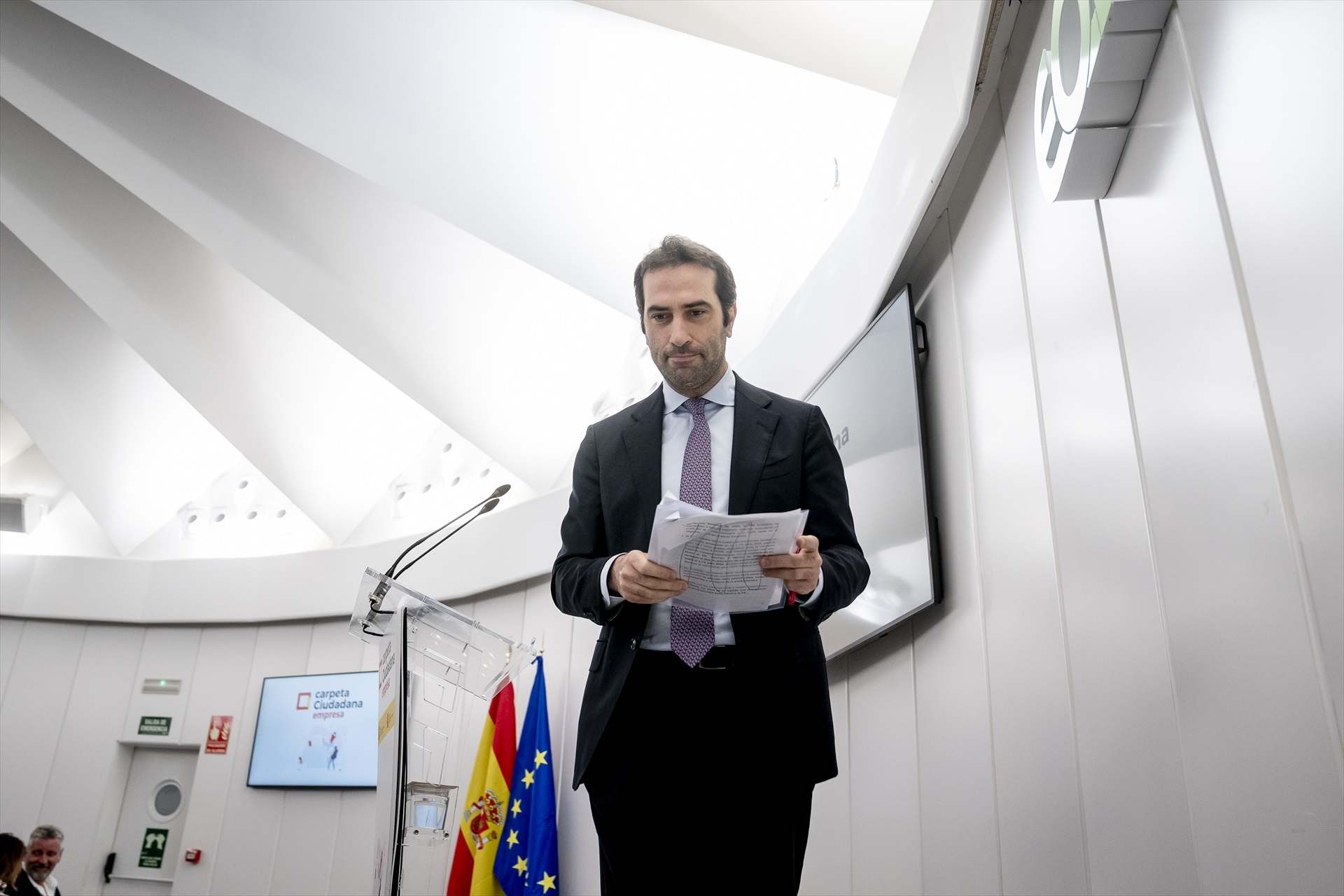 El ministro de Economía, Carlos Cuerpo.