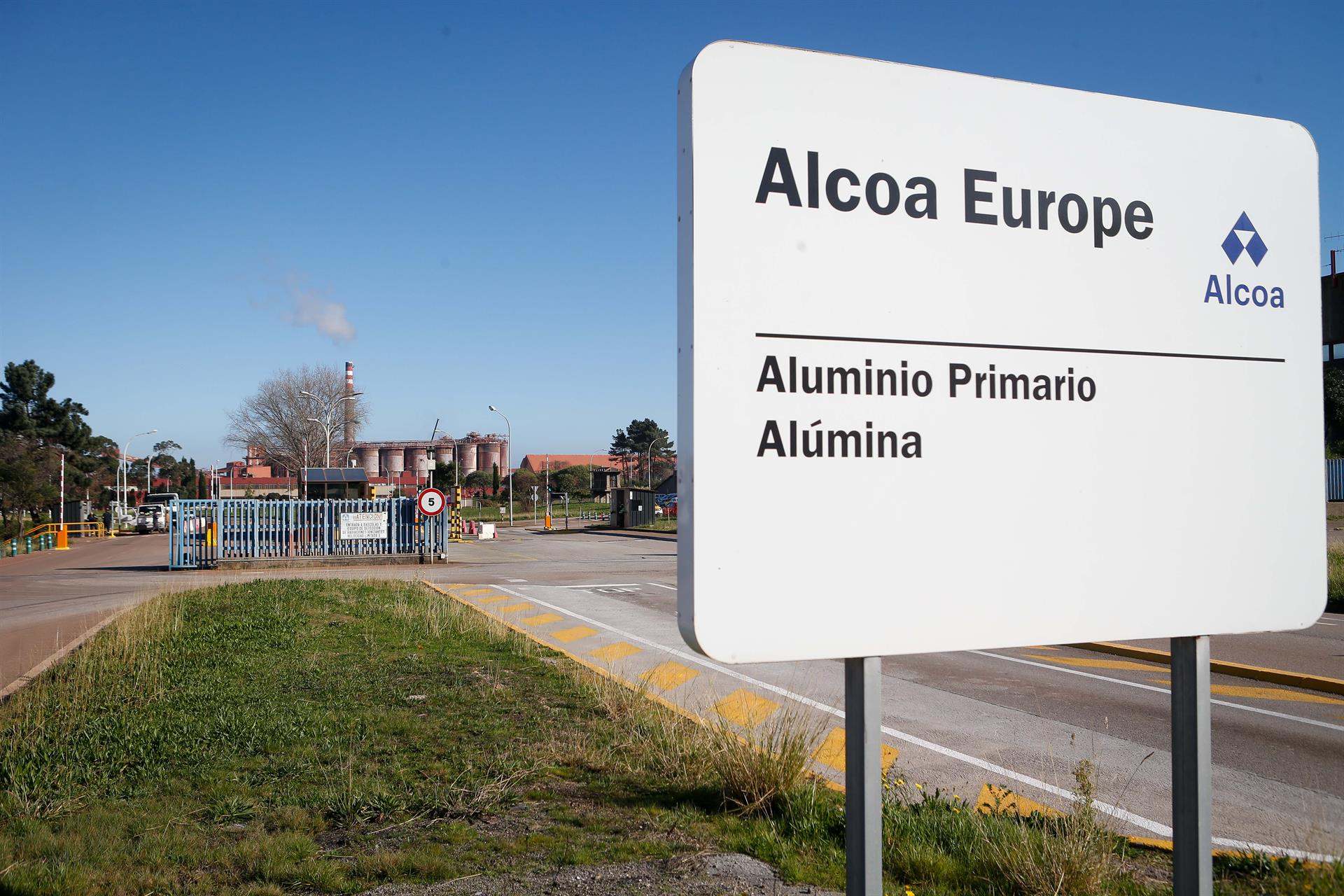 Planta de Alcoa en San Cibrao (Lugo).