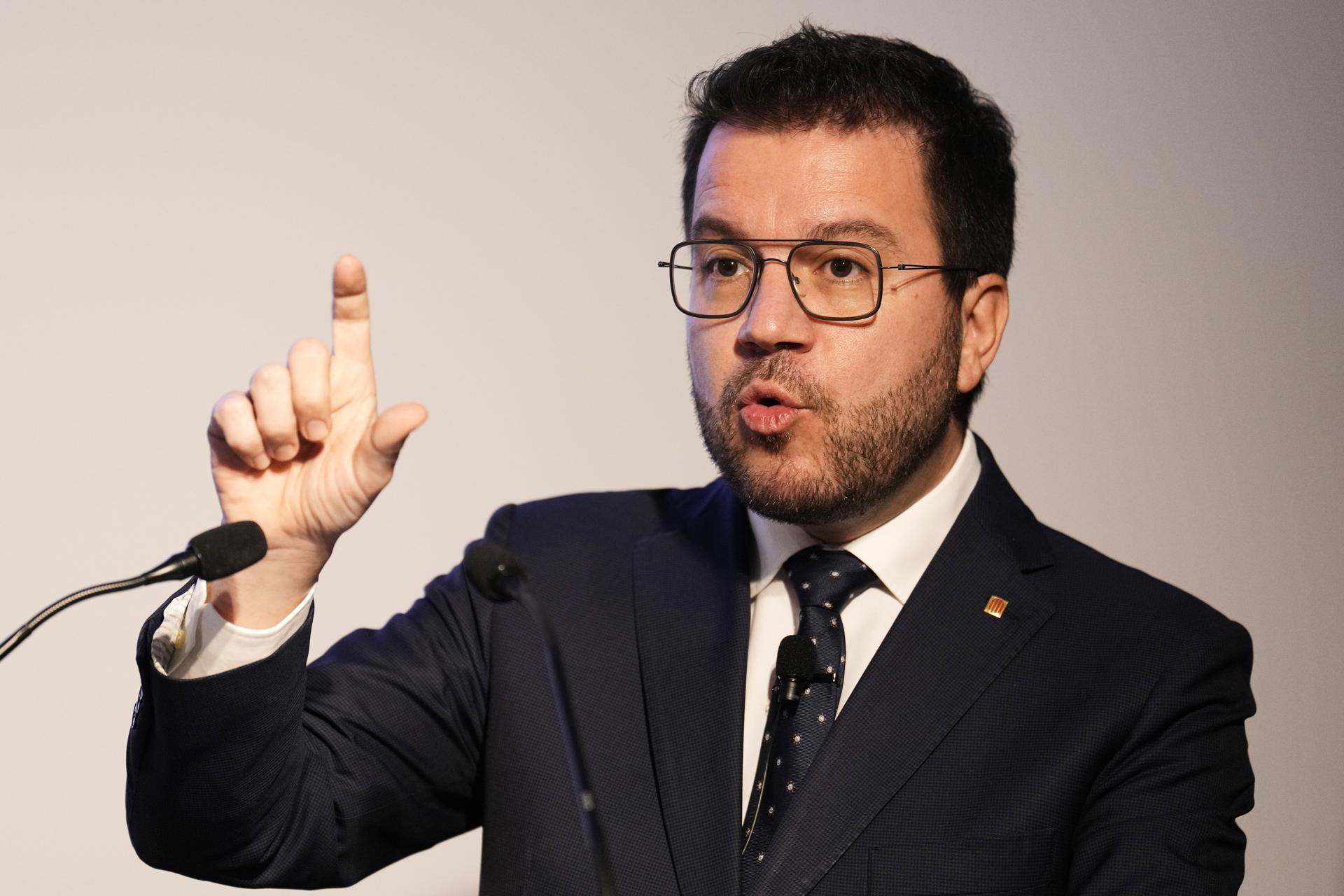 El presidente de la Generalitat, Pere Aragonés | EFE