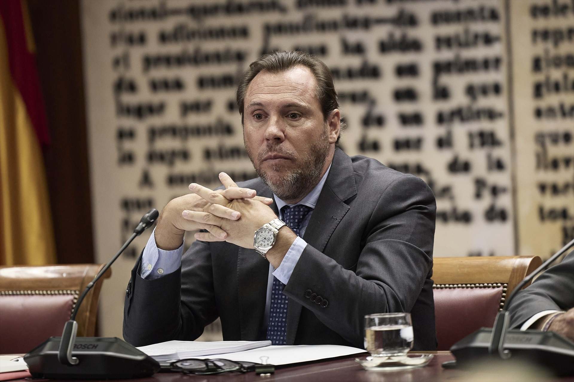 El ministro de Transportes y Movilidad Sostenible, Óscar Puente. EUROPA PRESS