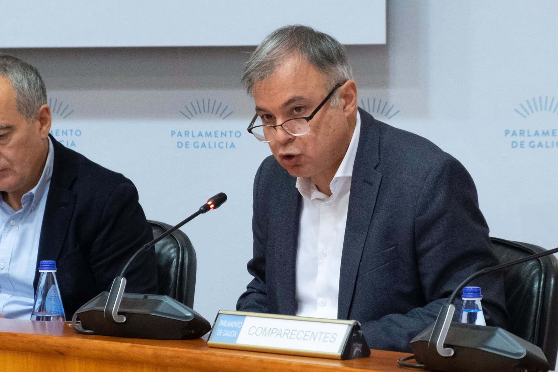 El Director Xeral del Instituto Galego da Vivenda e Solo (Igvs), Heriberto Garca, comparece en Comisión para explicar las cuentas de su departamento.