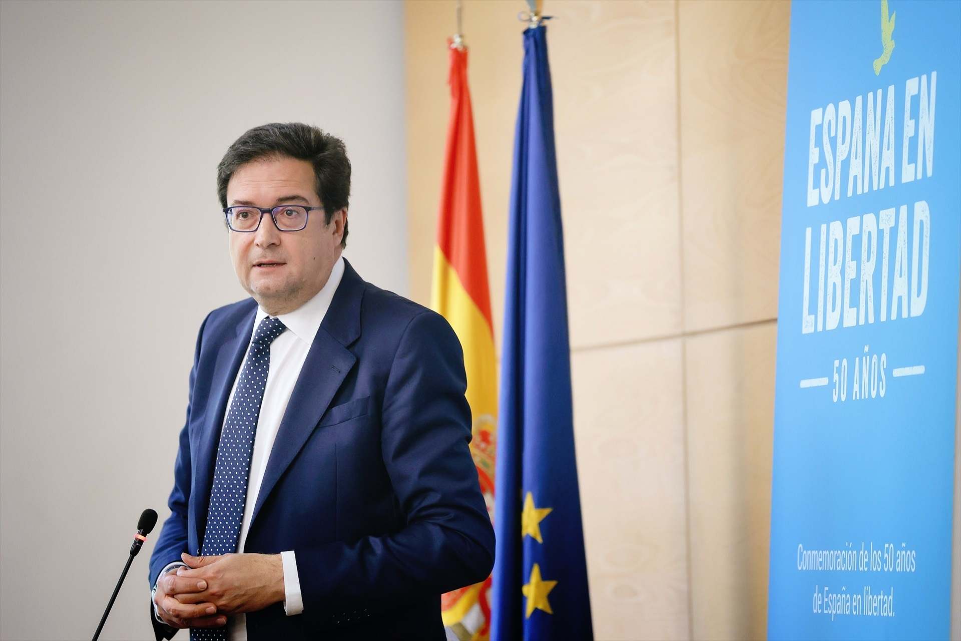 El ministro de Función Pública, Oscar López. Europa Press.
