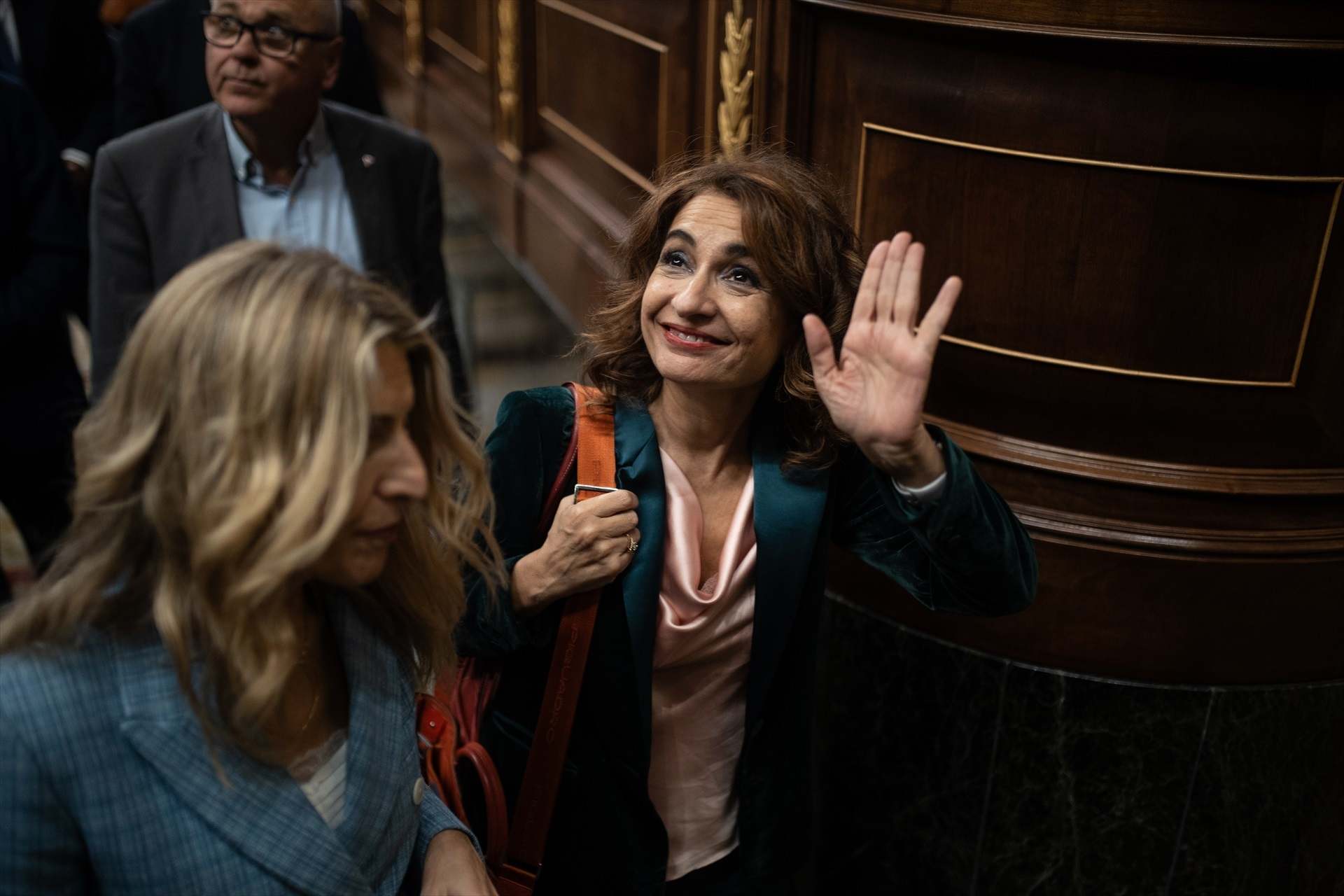 La vicepresidenta primera del Gobierno y ministra de Hacienda, María Jesús Montero.