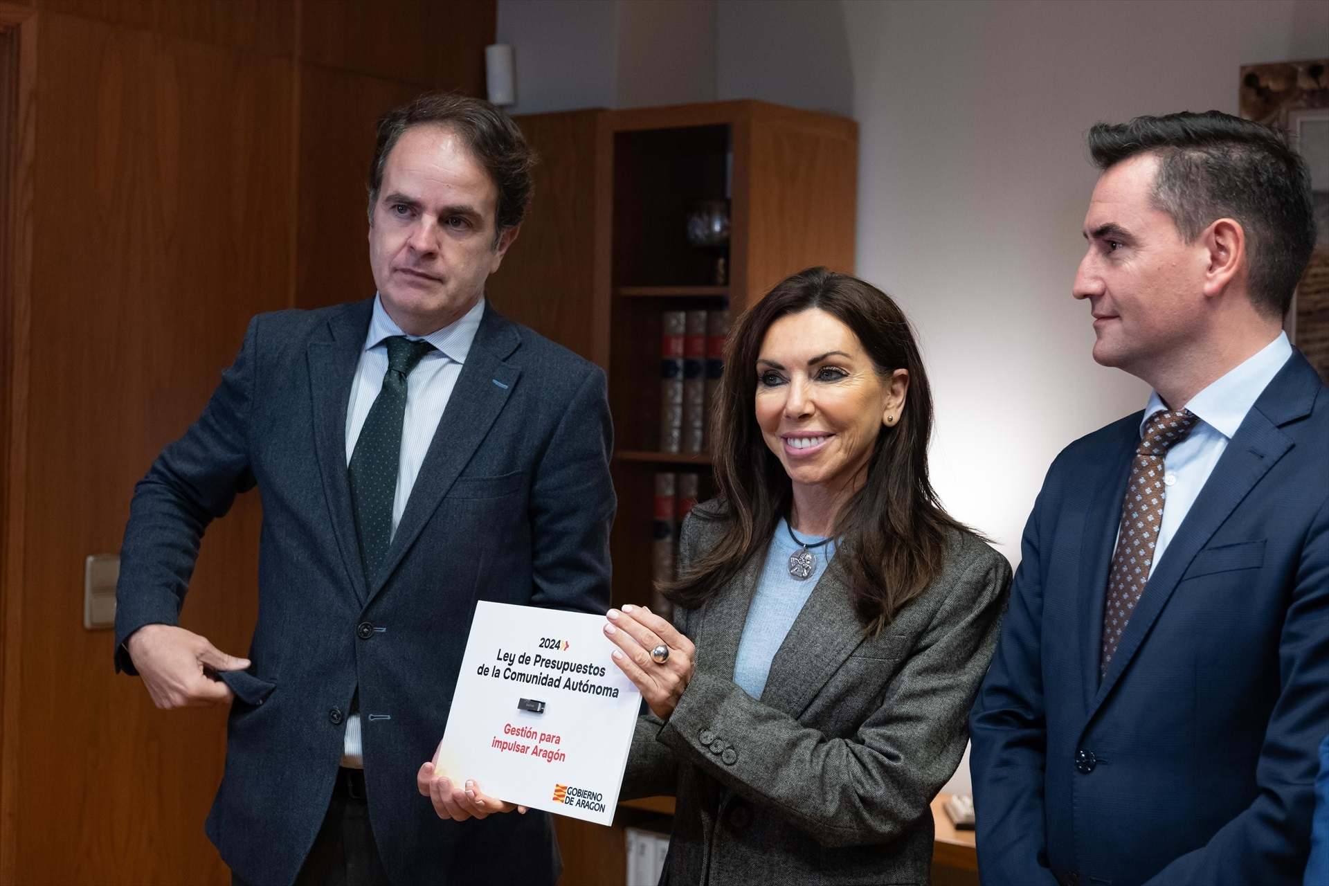 Roberto Bermúdez de Castro, Marta Fernández, Presupuestos de Aragón 2024