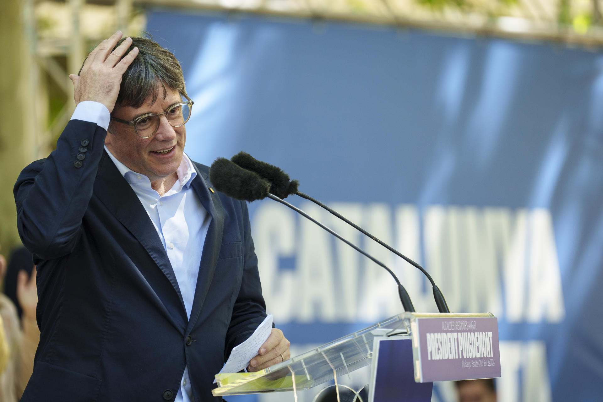 El candidato de Junts, Carles Puigdemont | EFE