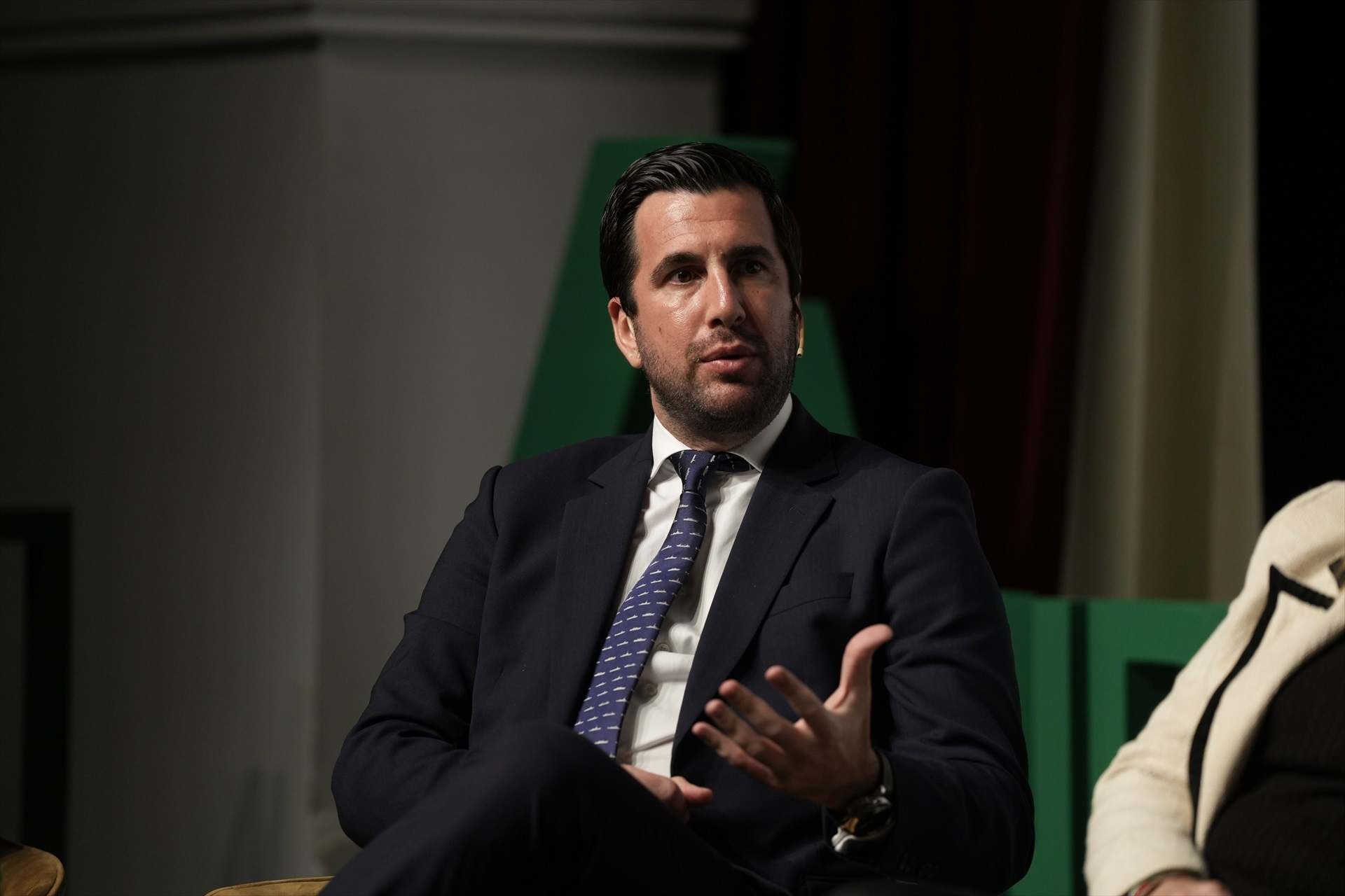 El presidente ejecutivo de Cox, Enrique Riquelme. EUROPA PRESS