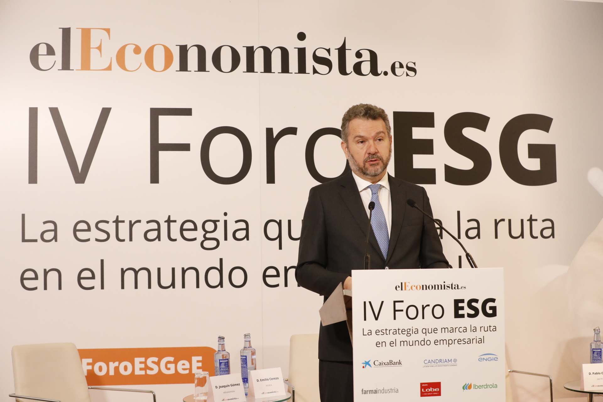 Rodrigo Buenaventura, presidente de la CNMV durante el IV Foro ESG de elEconomista.es