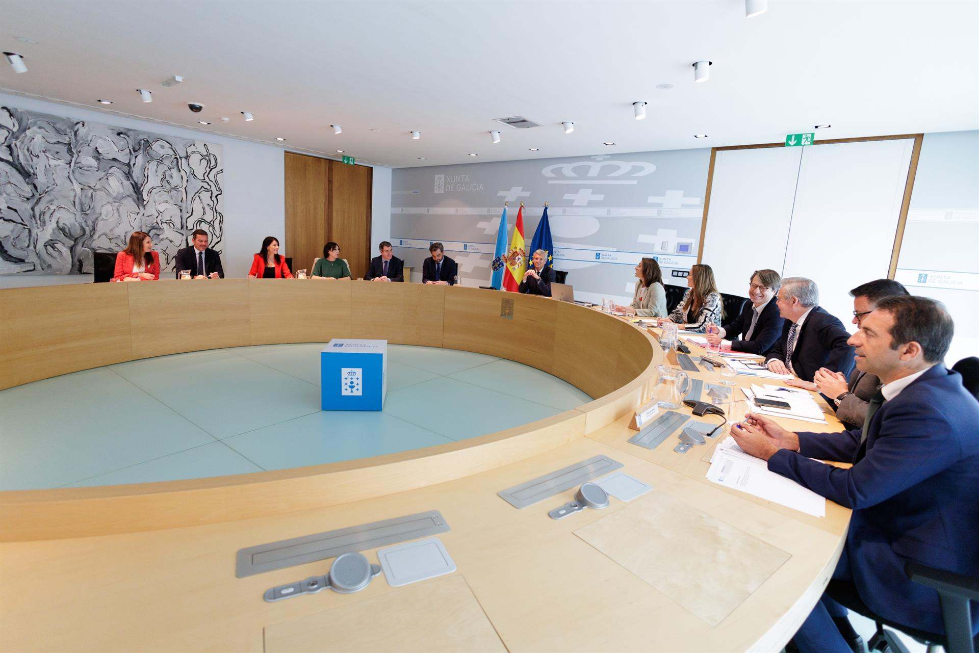 Reunión semanal del Consello de la Xunta.