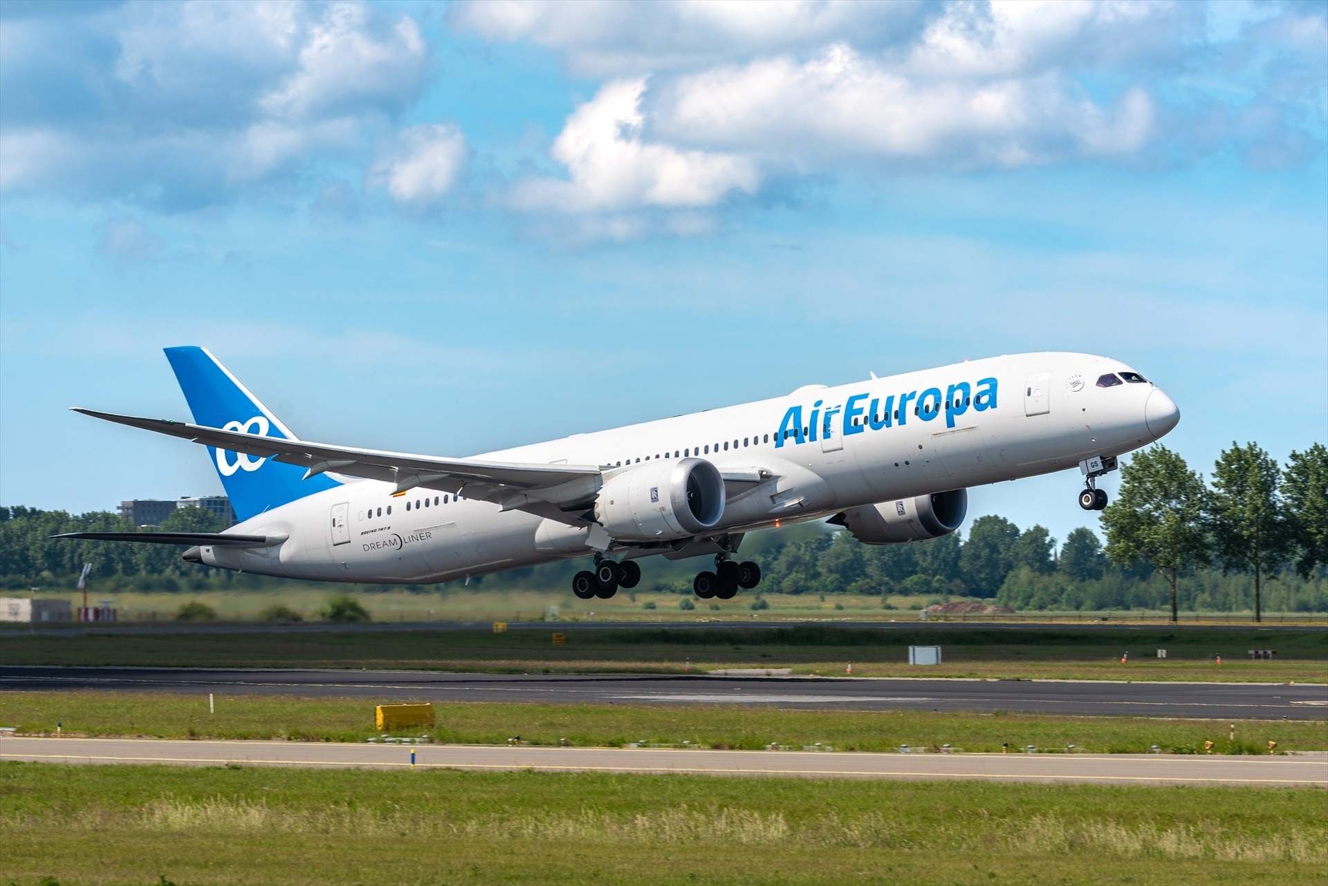 Avión de Air Europa. 
