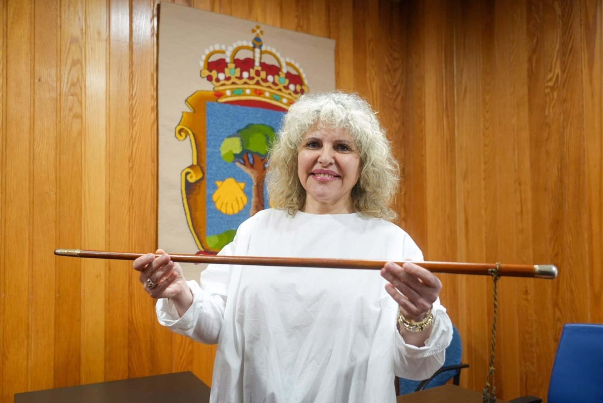 La nueva alcaldesa de Cambre, la popular Diana Piñeiro.