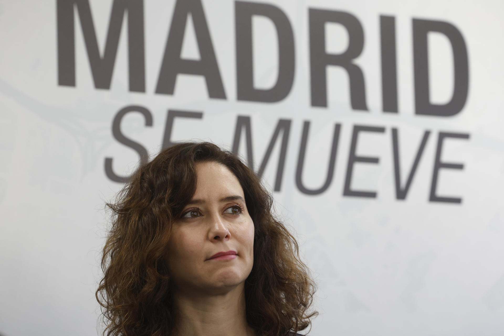 La presidenta de la Comunidad de Madrid, Isabel Díaz Ayuso