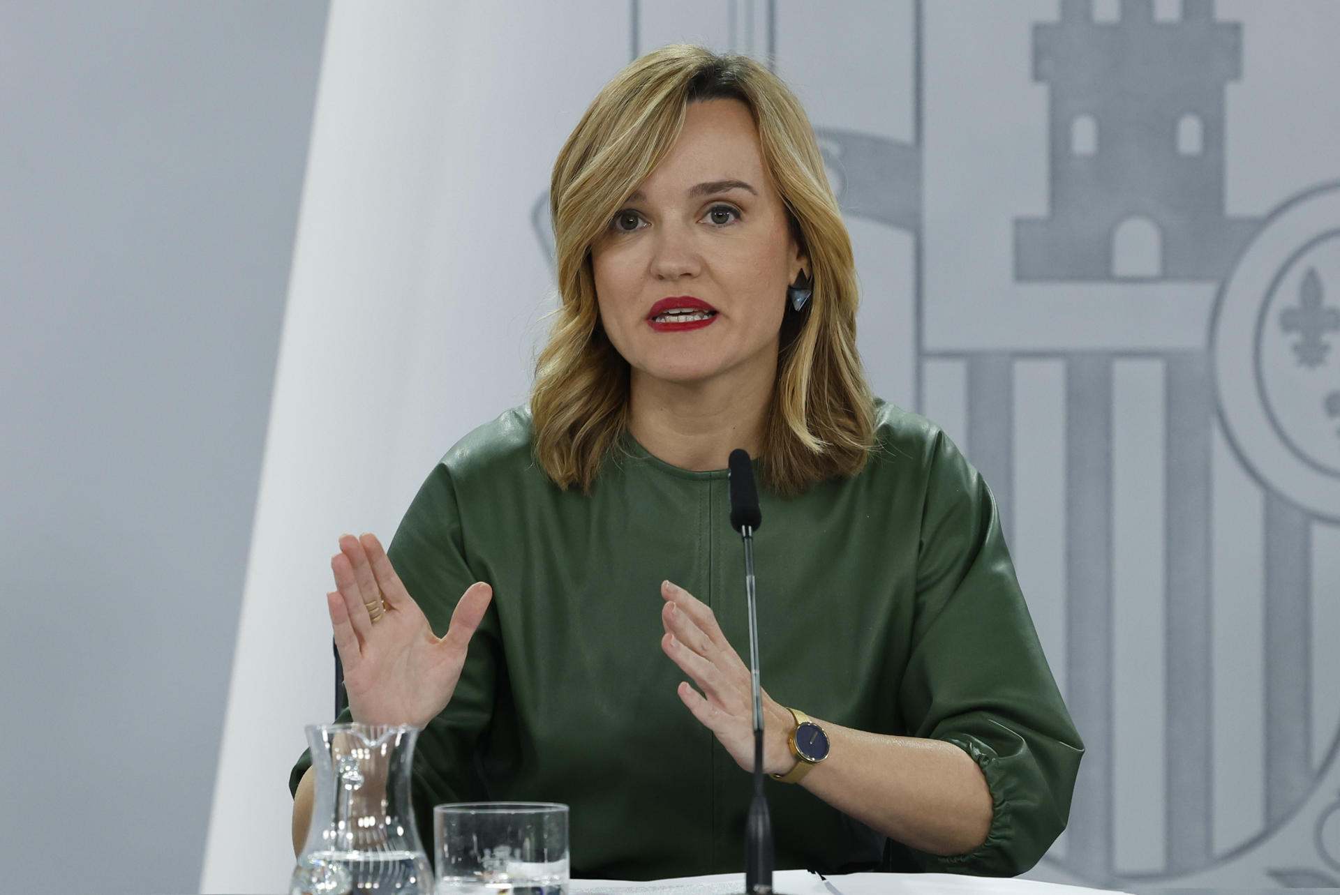La portavoz del Gobierno, Pilar Alegría