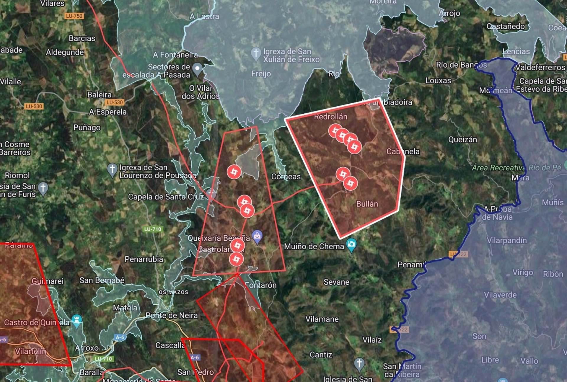 El parque eólico se ubicará en el polígono de 'Restelo', en la comarca de Os Ancares y A Fonsagrada en Lugo.