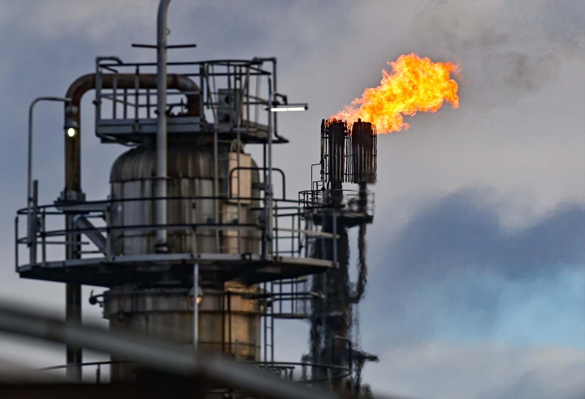 Una refinería de gas en Alemania. Europa Press