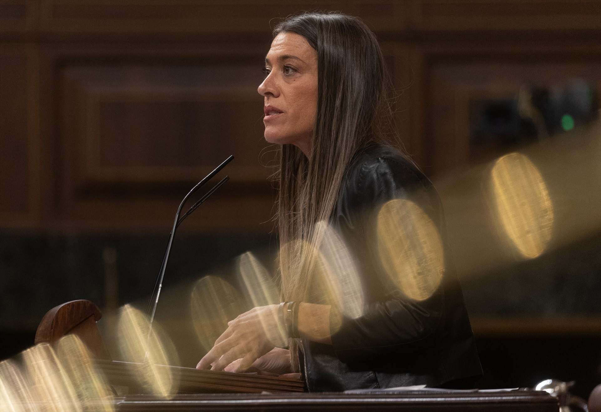 La diputada de Junts, Miriam Nogueras.